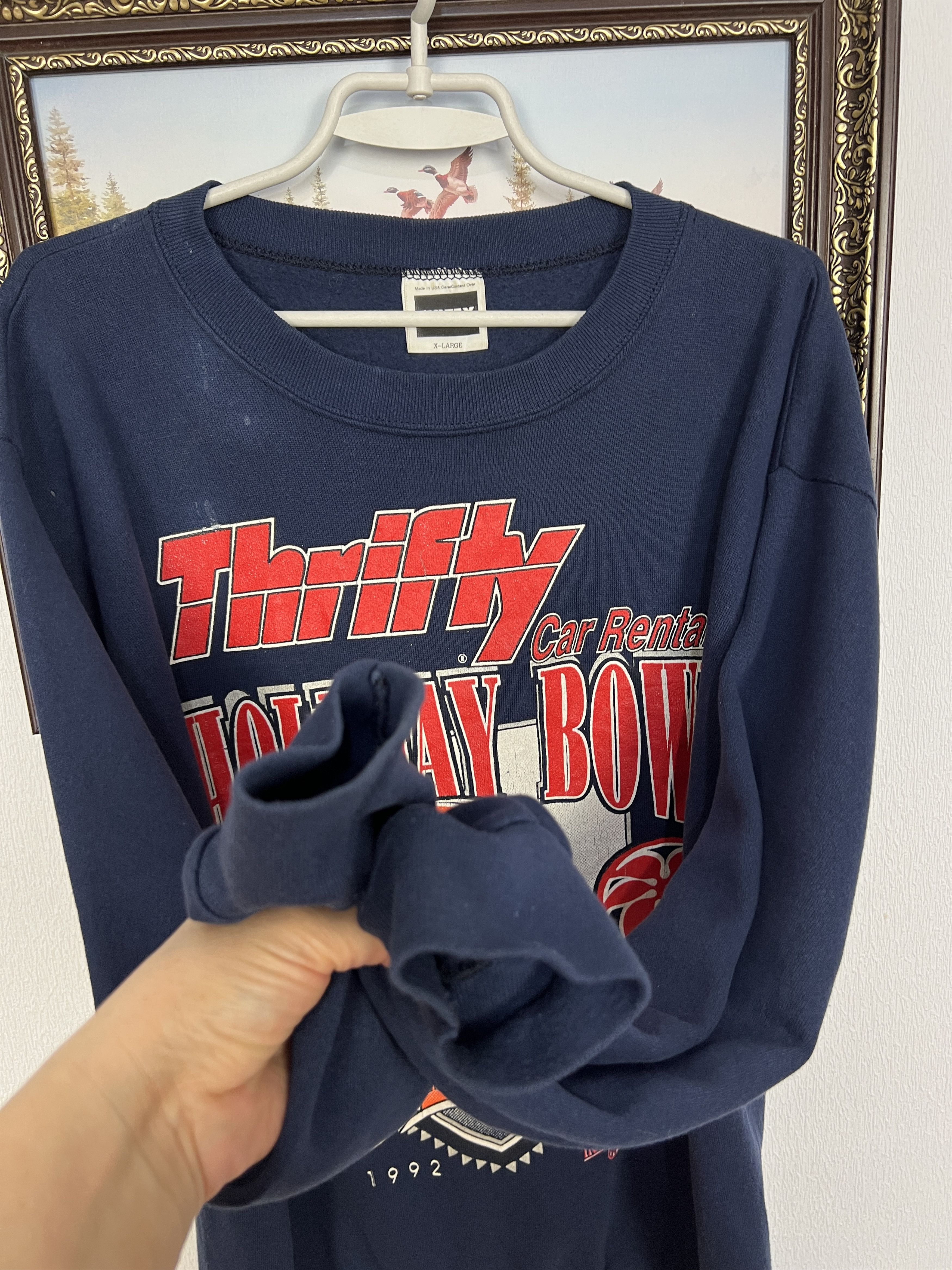 Vintage Illinois Fighting Illini Holiday Bowl Sweatshirt Crewneck Size US XL / EU 56 / 4 - 6 Thumbnail