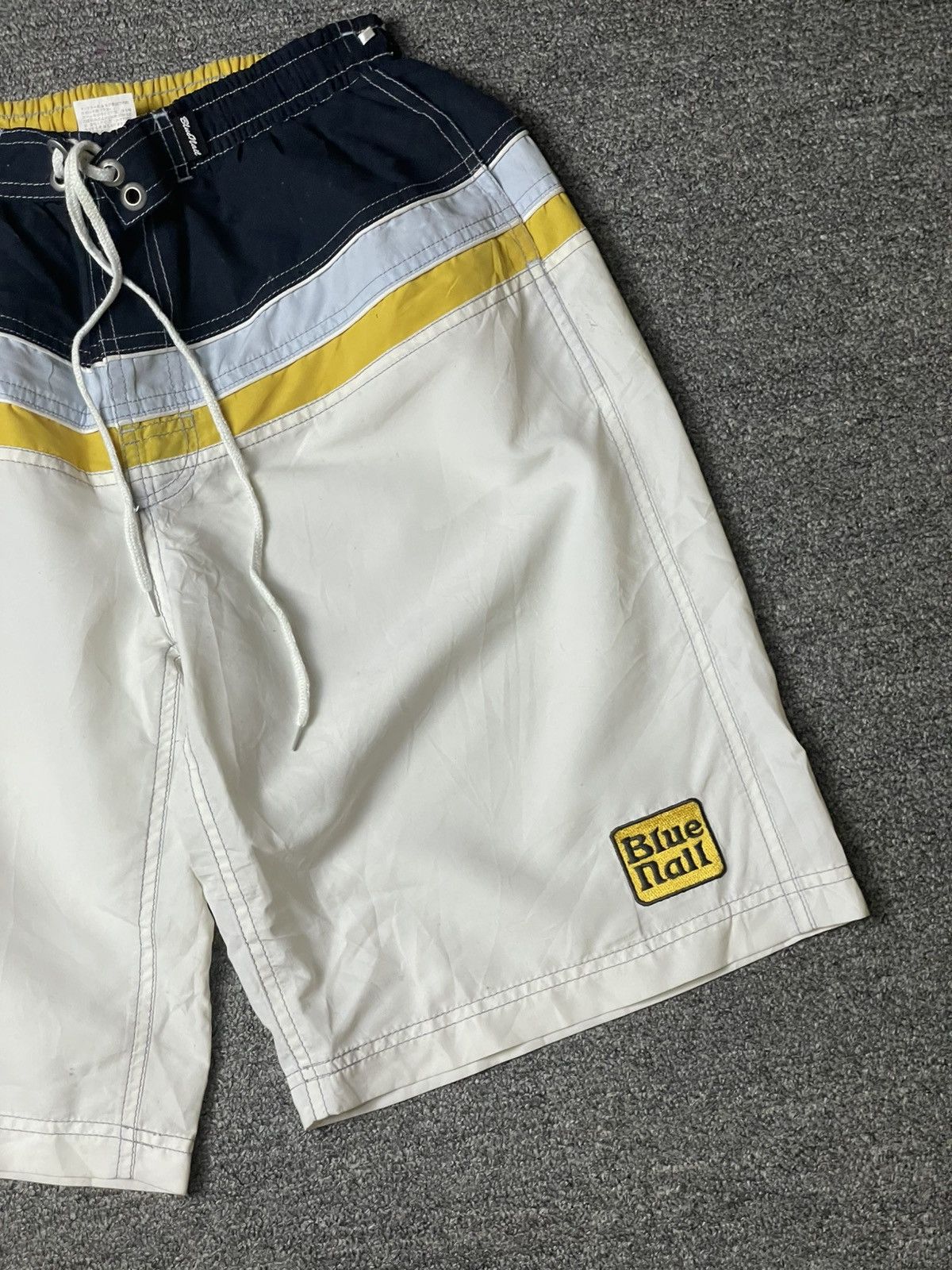 Japanese Brand × Vintage Blue Nails Classic Style Brand Beach Shorts (111) Size US 26 / EU 42 - 3 Thumbnail