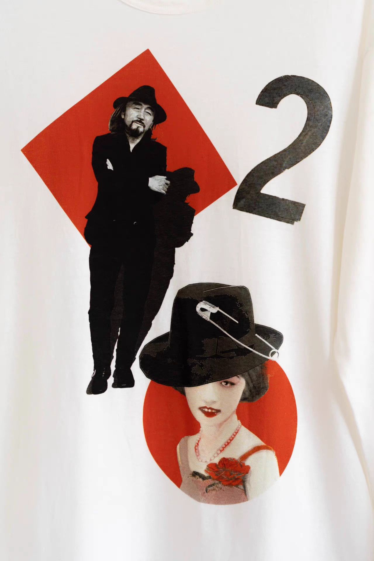 Yohji Yamamoto Yohji Yamamoto 24ss Poker Print Long Sleeve T-shirt K4 Size US L / EU 52-54 / 3 - 3 Thumbnail