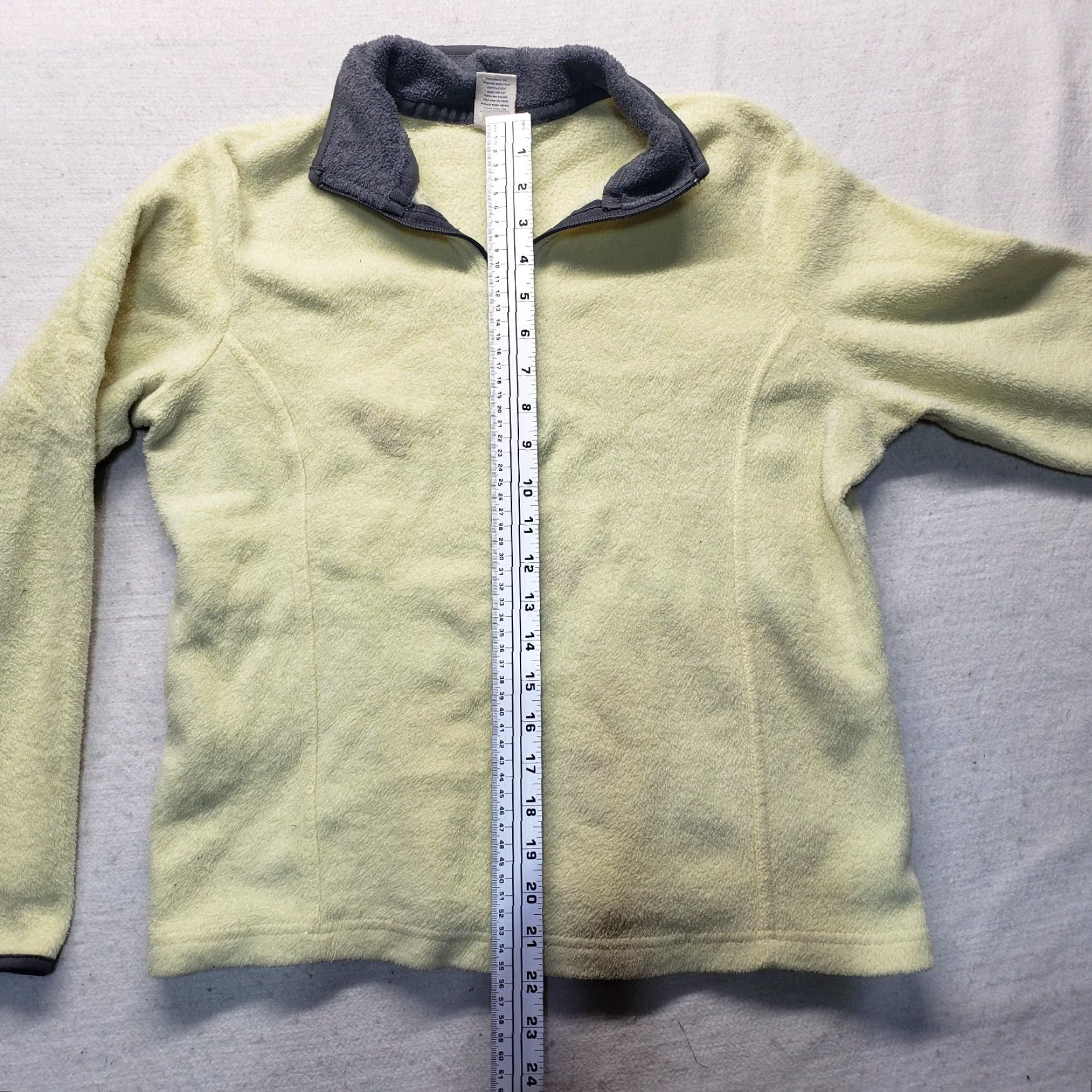 Old Navy Old Navy Green Yellow 1/4 Zip Pullover Sweater Women L Size Green Pullover Sweater 1/4 Zip Lightweight Adult Women Size L / US 10 / IT 46 - 6 Thumbnail