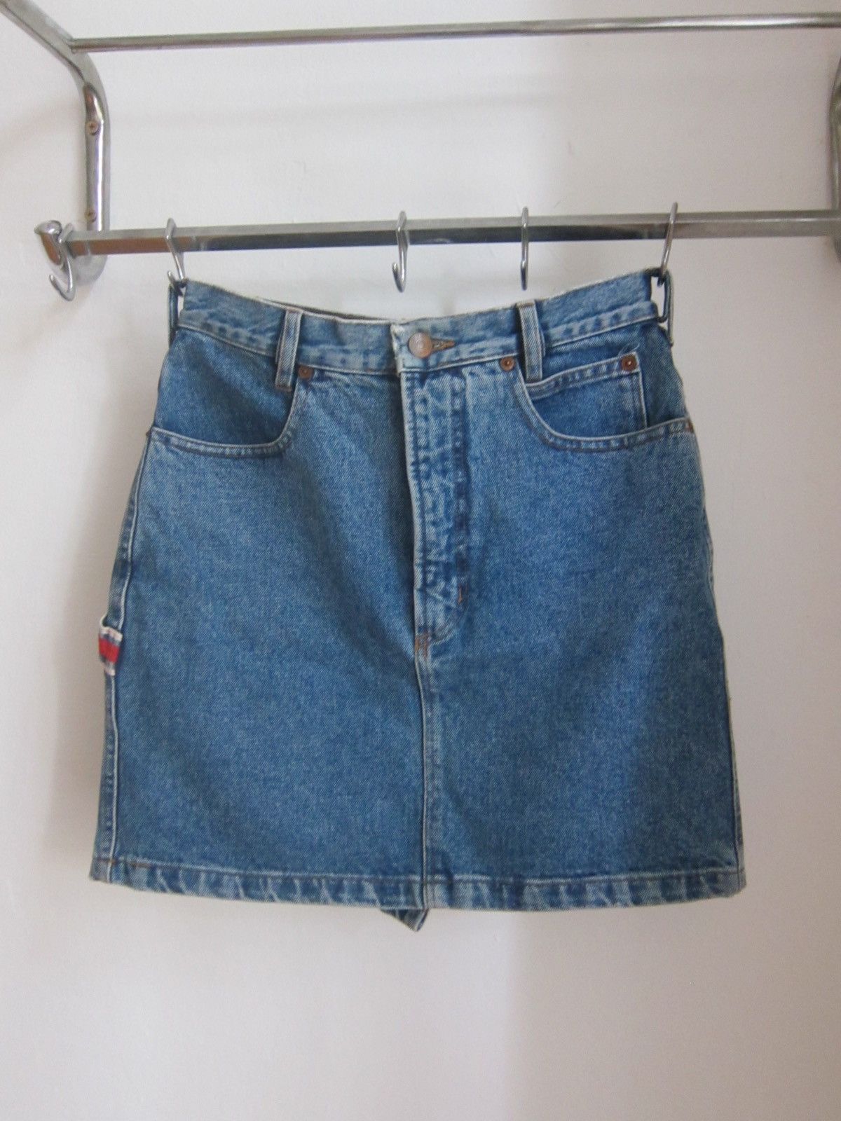 Diesel 90s Diesel Denim Skirt Size 27" / US 4 / IT 40 - 1 Thumbnail