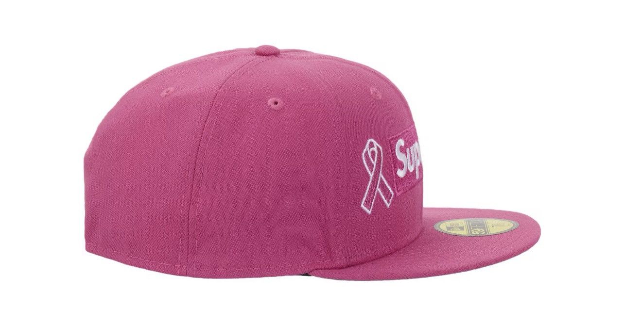 Supreme Supreme Pink Breast Cancer Awareness Fitted Hat Size 7 3/8 Size ONE SIZE - 3 Thumbnail