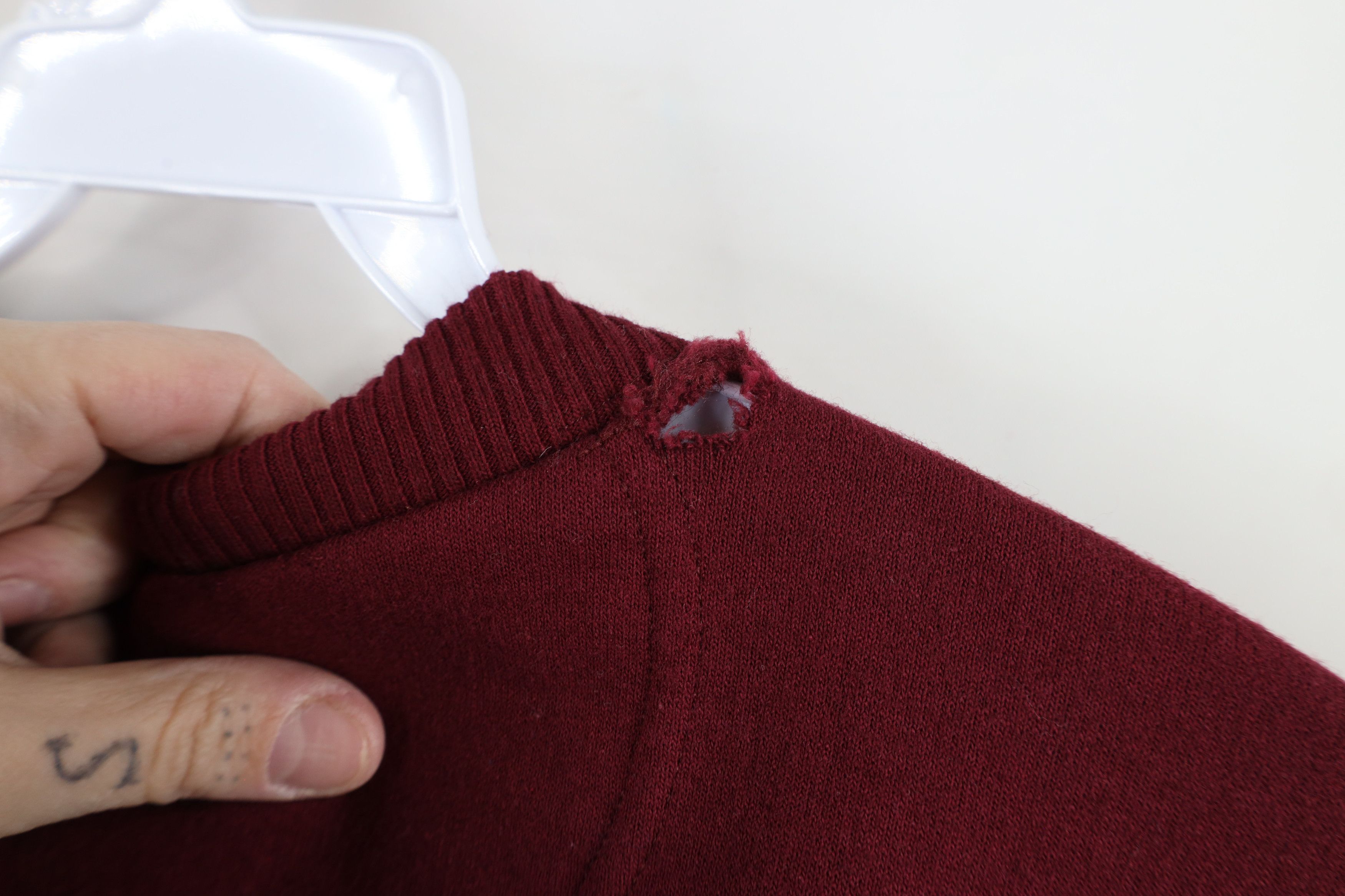 Starter × Vintage Vintage 90s Starter Blank Heavyweight Crewneck Sweatshirt Size US XXL / EU 58 / 5 - 7 Thumbnail