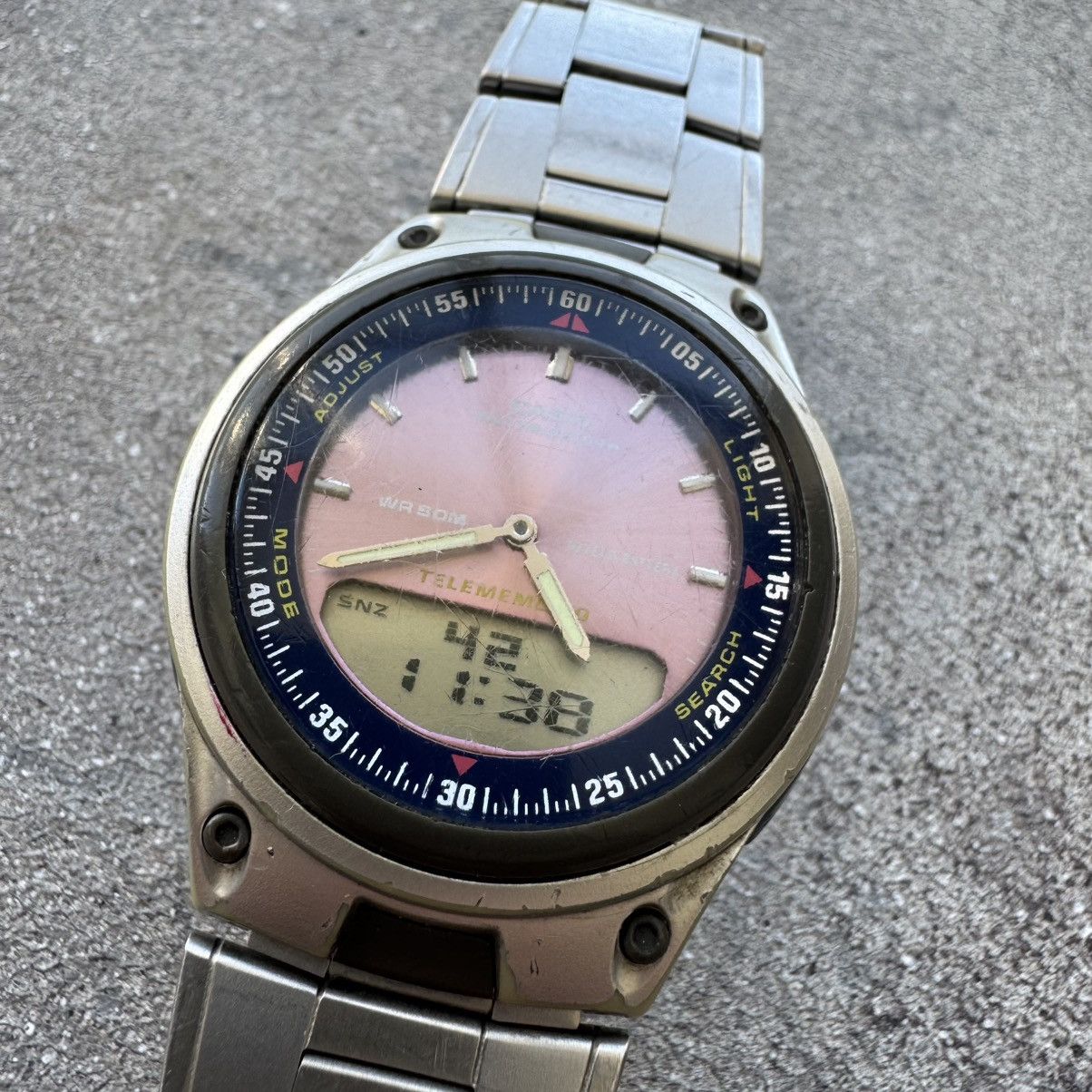 Casio × Japanese Brand × Vintage 90s Casio Illuminator Japanese Vintage Retro Watch Size ONE SIZE - 5 Thumbnail