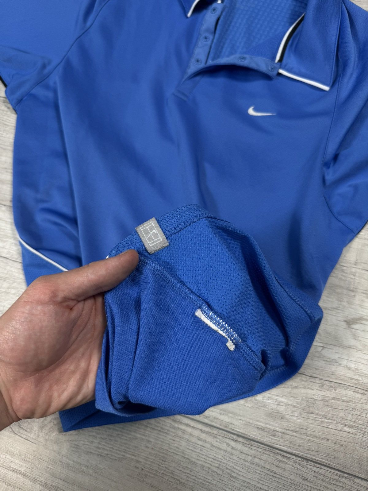 Nike Nike Roger Federer Tennis Roland-Garros 2006 Vintage Polo Size US S / EU 44-46 / 1 - 11 Thumbnail
