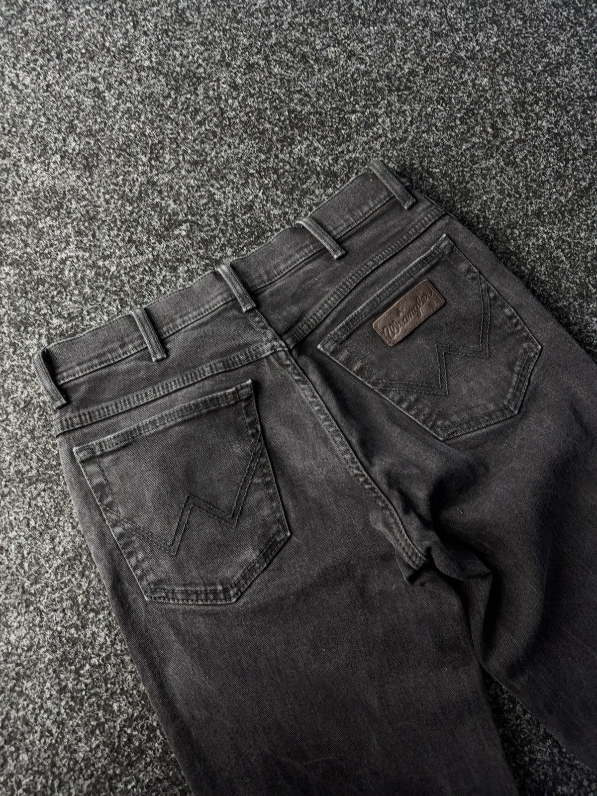 Wrangler Vintage 00s Wrangler Black Western Cowboy USA Style Size US 31 - 12 Thumbnail