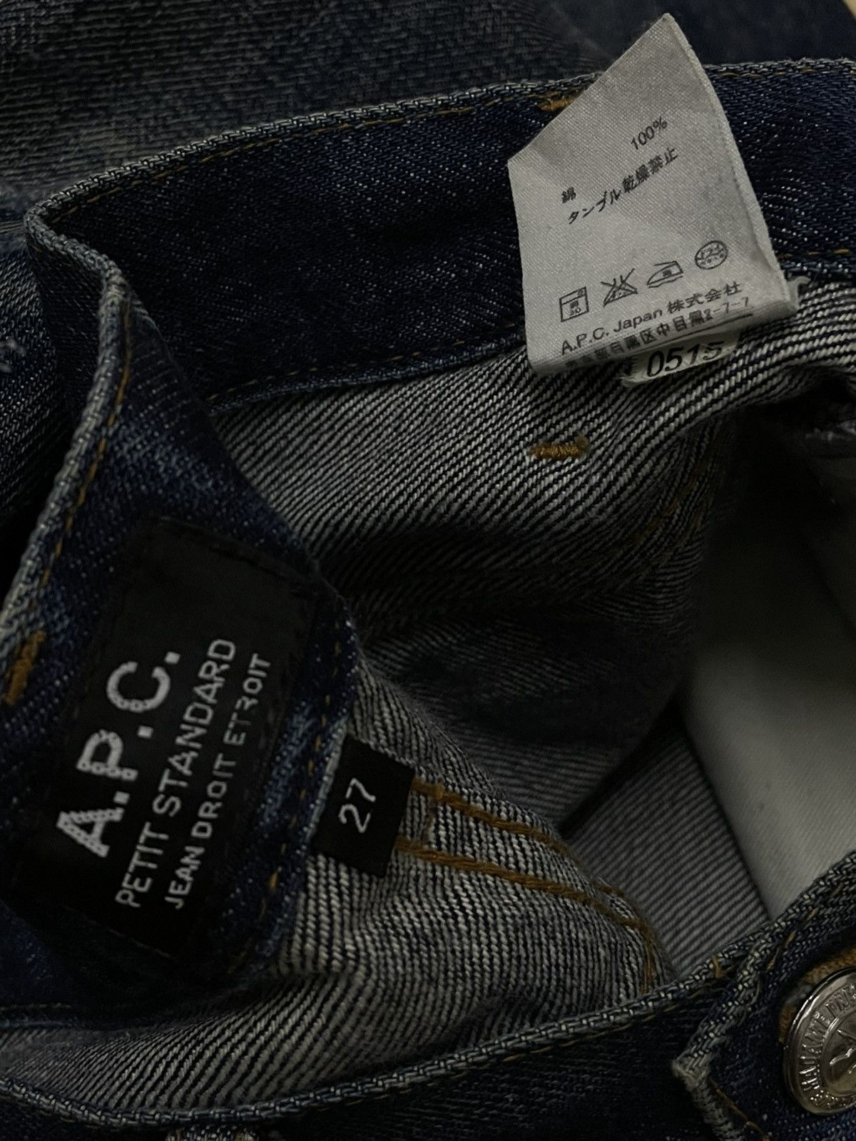 A.P.C. Vtg Authentic Designer A.P.C Petit Standard Selvedge Denim Size US 28 / EU 44 - 17 Thumbnail