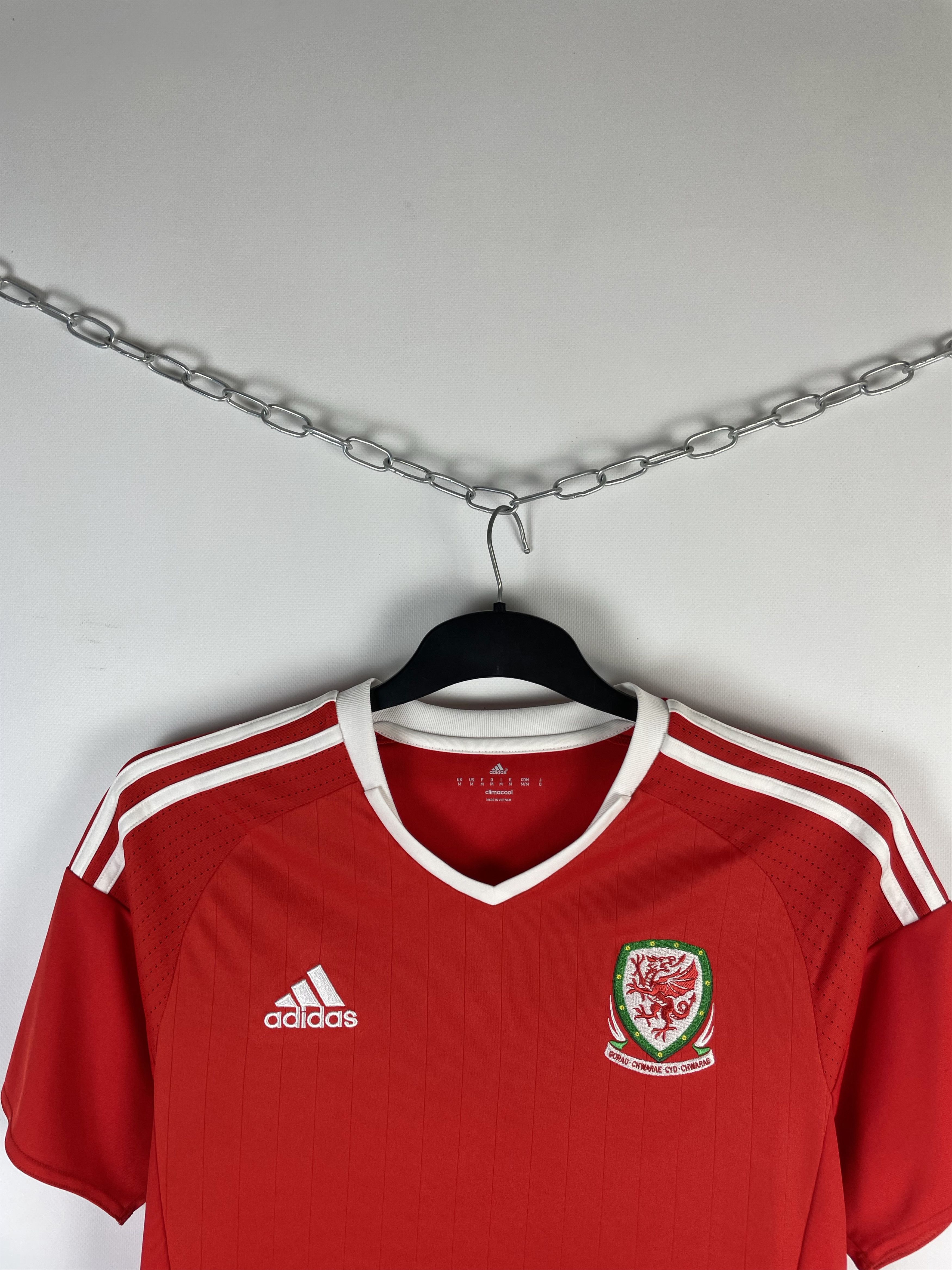 Adidas Adidas Wales Home 2015/2016 Football Shirt Soccer Jersey Size US L / EU 52-54 / 3 - 3 Thumbnail