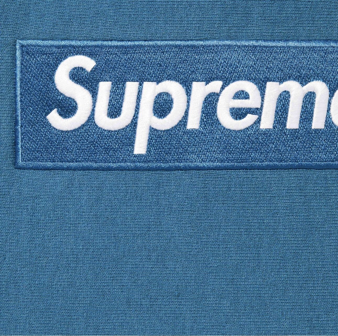Supreme Supreme Box Logo Blue FW23 Size US S / EU 44-46 / 1 - 2 Thumbnail