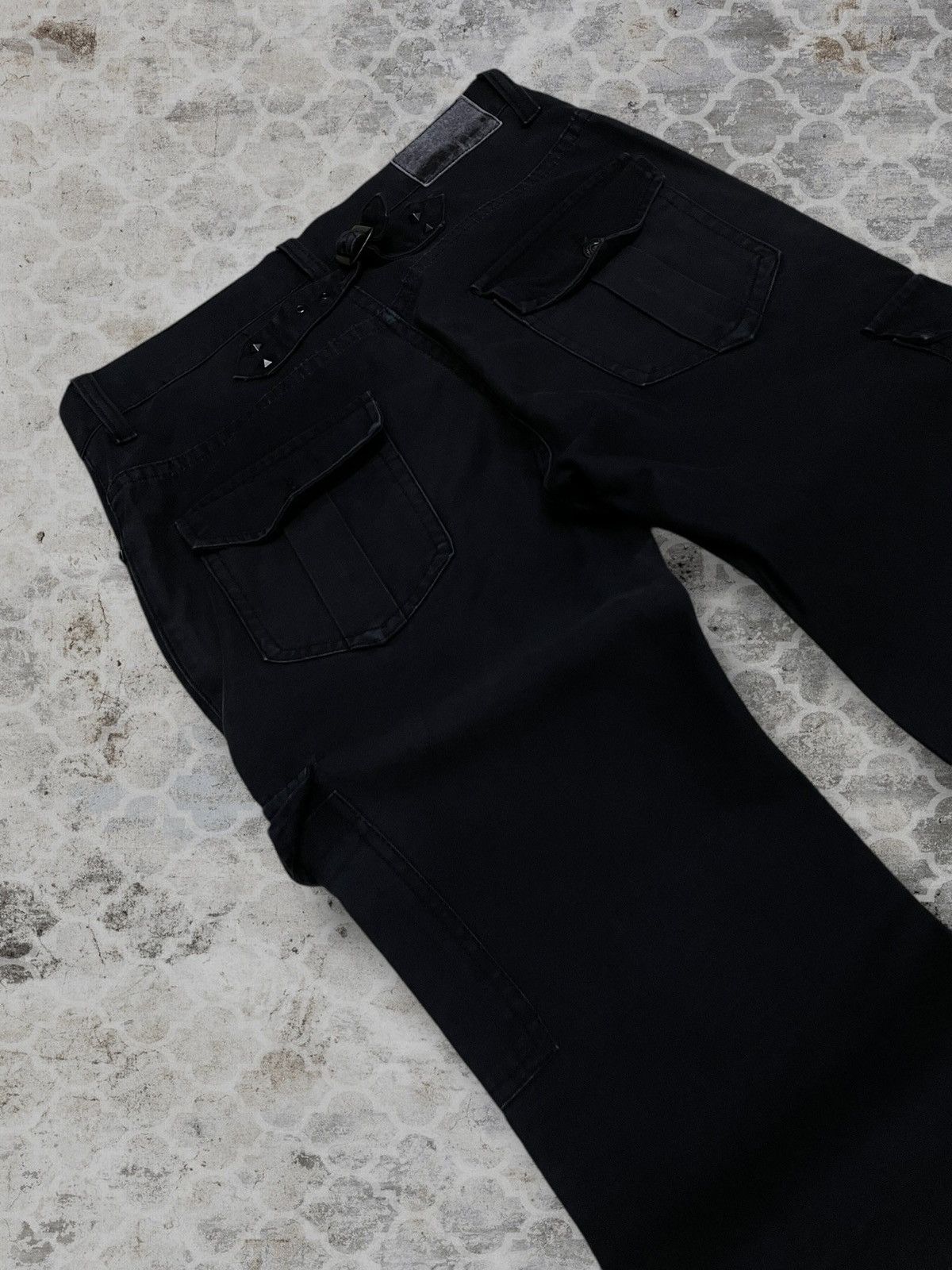 GOSTAR DE FUGA Og 1990s Japan Designer Gostar De Fuga Double Knee Punk Pant Size US 30 / EU 46 - 15 Thumbnail
