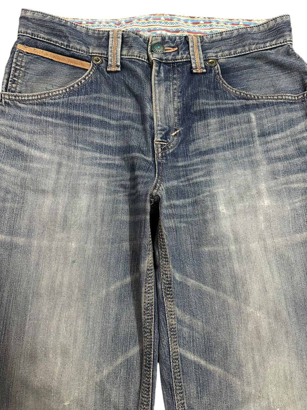 Edwin Edwin XV Exclusive Vintage Faded Wash Style Baggy Jeans Size US 33 - 3 Thumbnail
