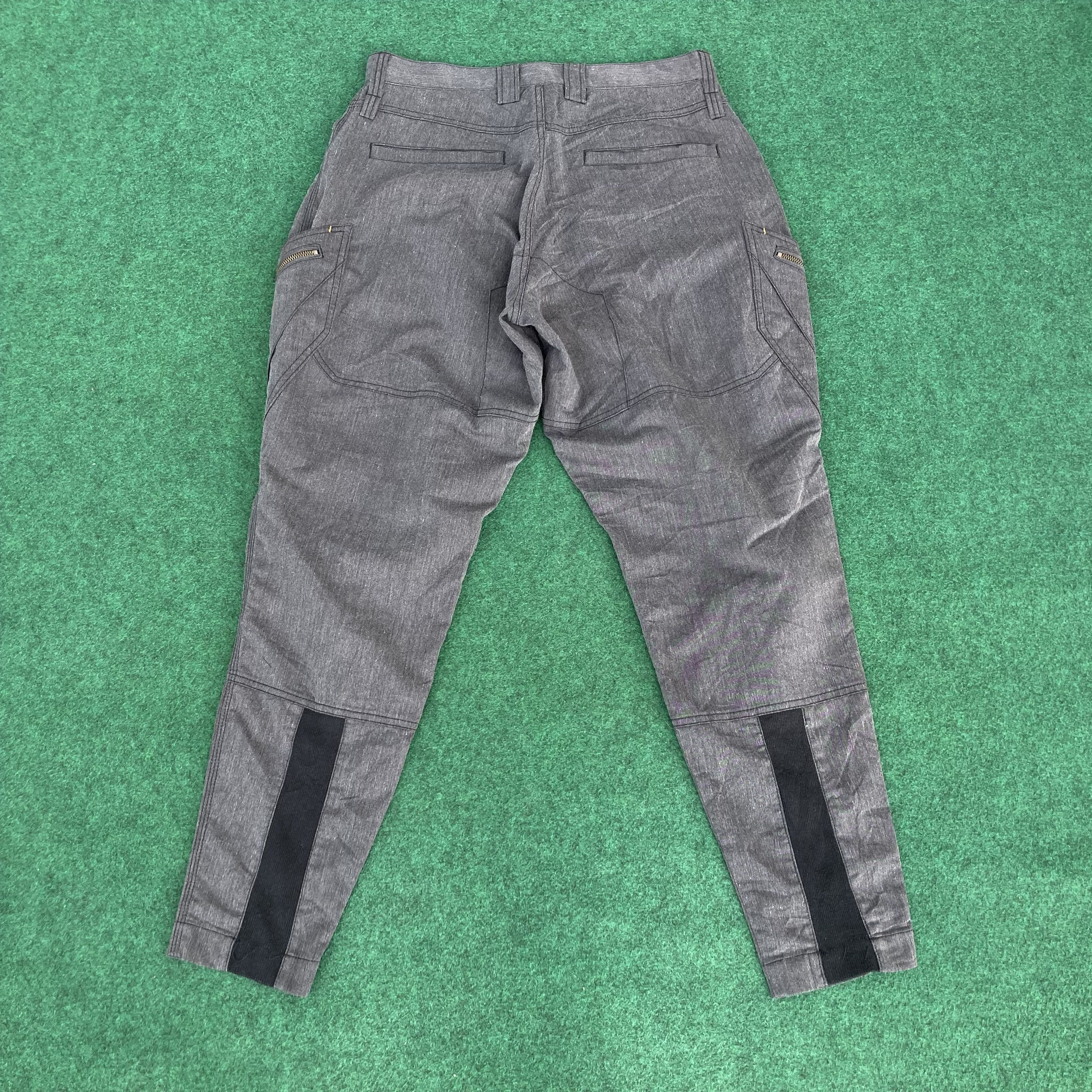 Japanese Brand TS Design Double Knee Pocket Cargo Pants Size US 31 - 13 Thumbnail