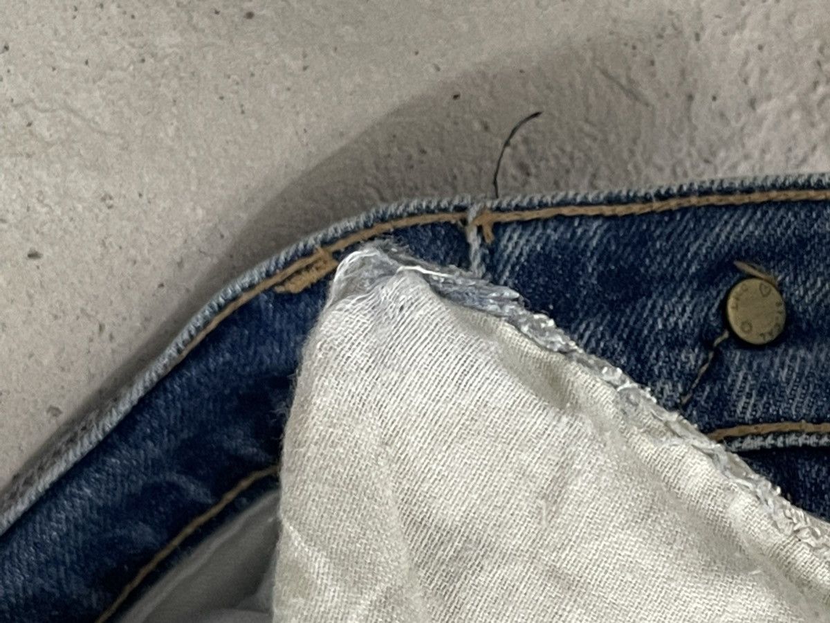 Japanese Brand × Levi's Levis 514 Straight Japan Craft Distressed Mudwash Size US 34 / EU 50 - 20 Thumbnail