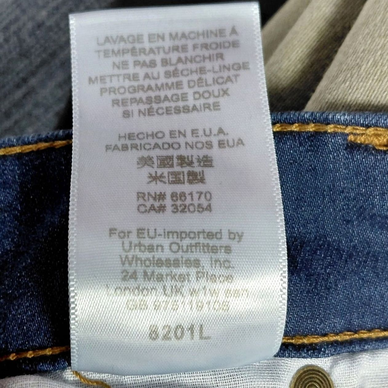 Free People FREE PEOPLE Flare Jeans Jeans Blue Women 24 Regular Denim Cotton Spandex Solid Stretch Comfort Women Jeans Size 42" / US 20 - 5 Thumbnail