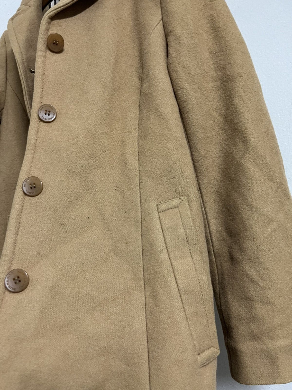 Burberry 💥Burberry Blue Label Wool Brown Long Jackets Size XS / US 0-2 / IT 36-38 - 10 Thumbnail
