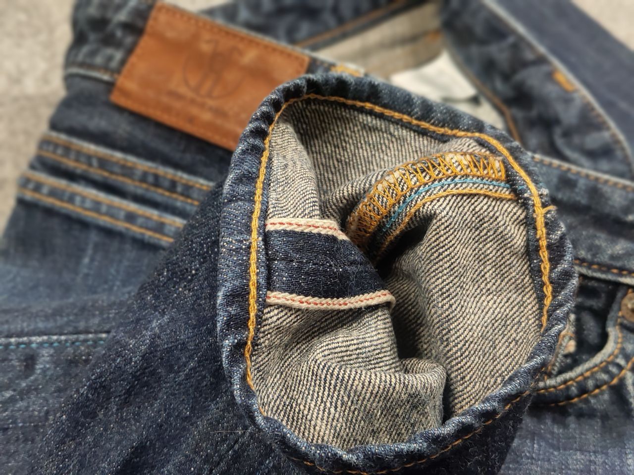 Japan Blue Jeans Vintage 90's Japan Blue Jeans Design Selvedge Straight Denim Size US 26 / EU 42 - 14 Thumbnail