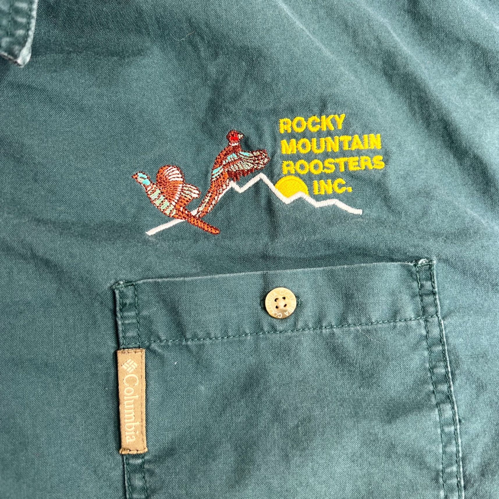 Vintage VINTAGE Columbia Shirt Mens 2XL Green NeON Orange Hunting Outdoors Shooting Button Up Size US XXL / EU 58 / 5 - 3 Thumbnail