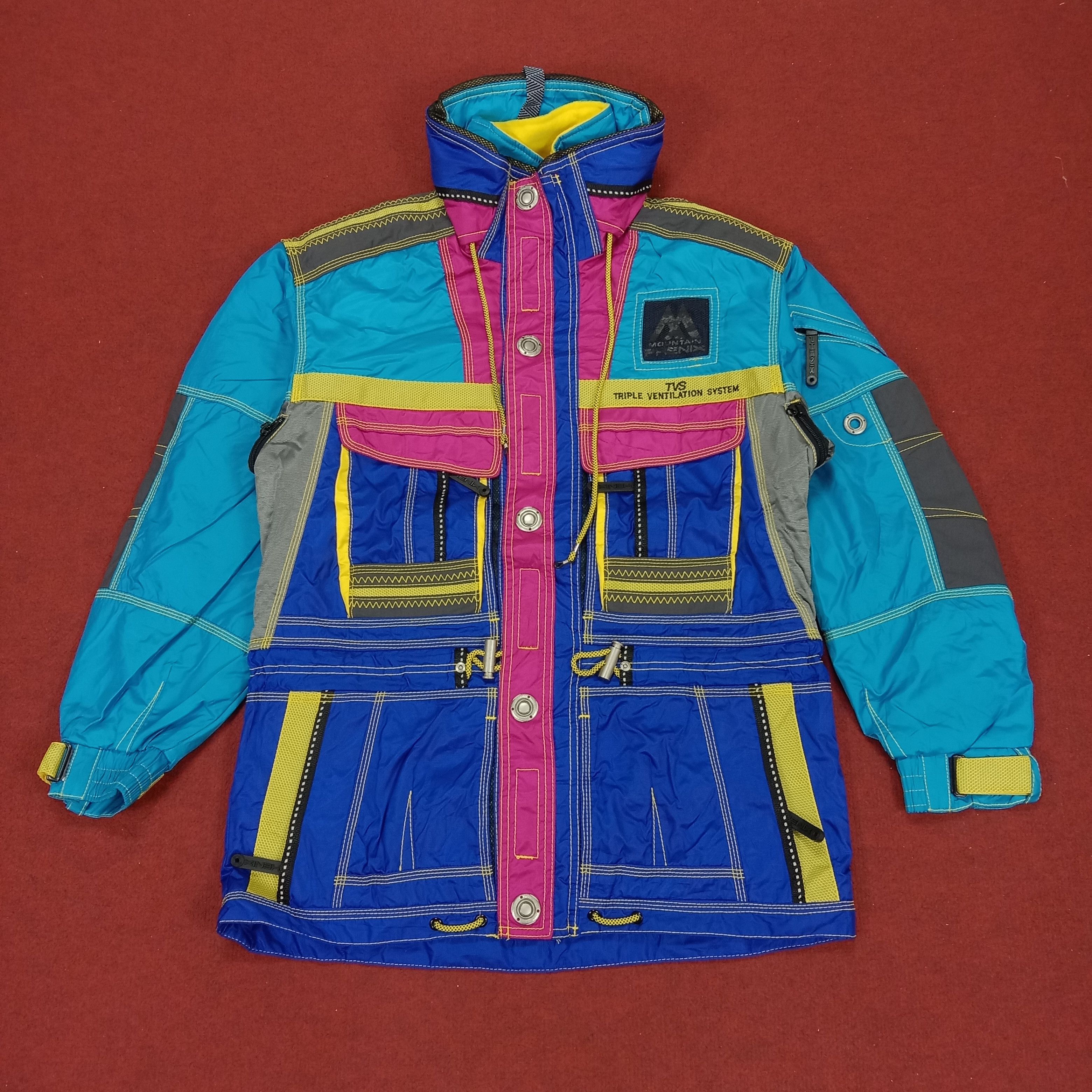 Phenix × Vintage Phenix World Top Grade Ski Wear Multicolour Design Jacket Size US L / EU 52-54 / 3 - 1 Thumbnail