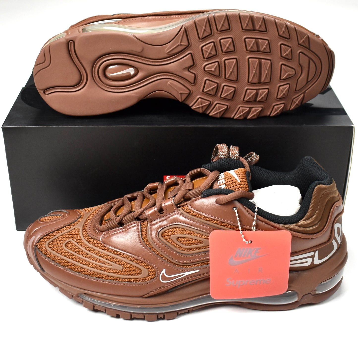 Nike × Supreme Supreme Nike Air Max 98 TL SP Fauna Brown Sneakers DS Size US 10 / EU 43 - 1 Thumbnail
