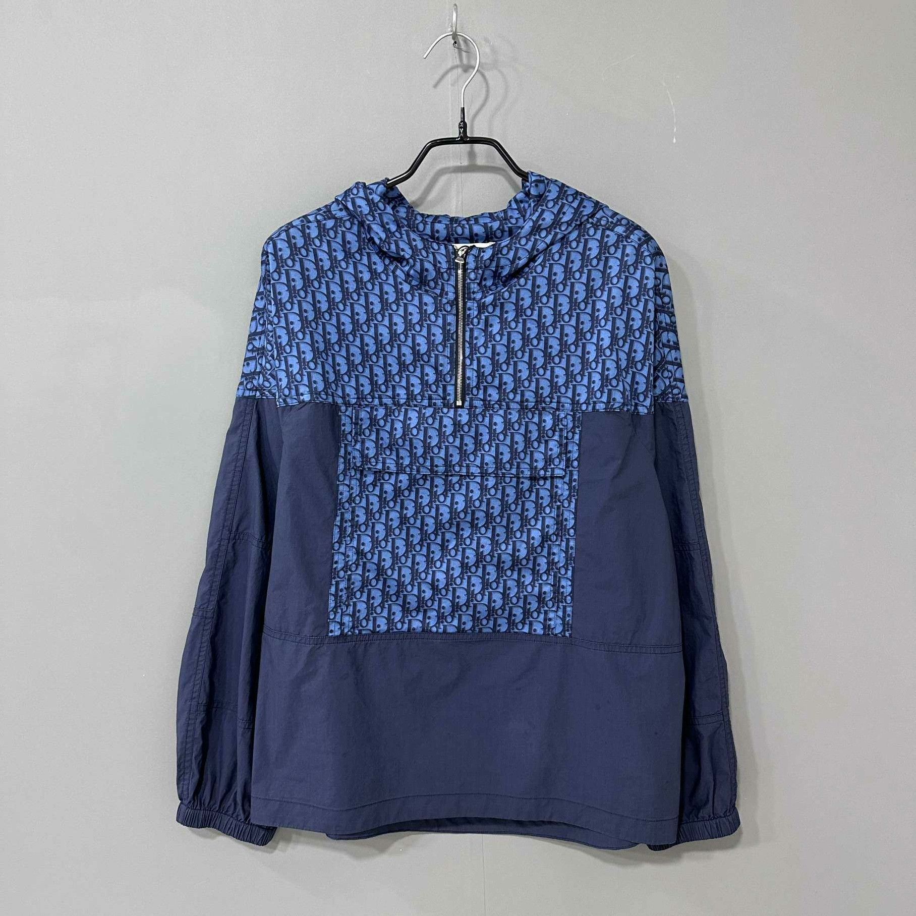 Dior Dior Blue Hoodie xxs Men Size US XXS / EU 40 - 1 Thumbnail