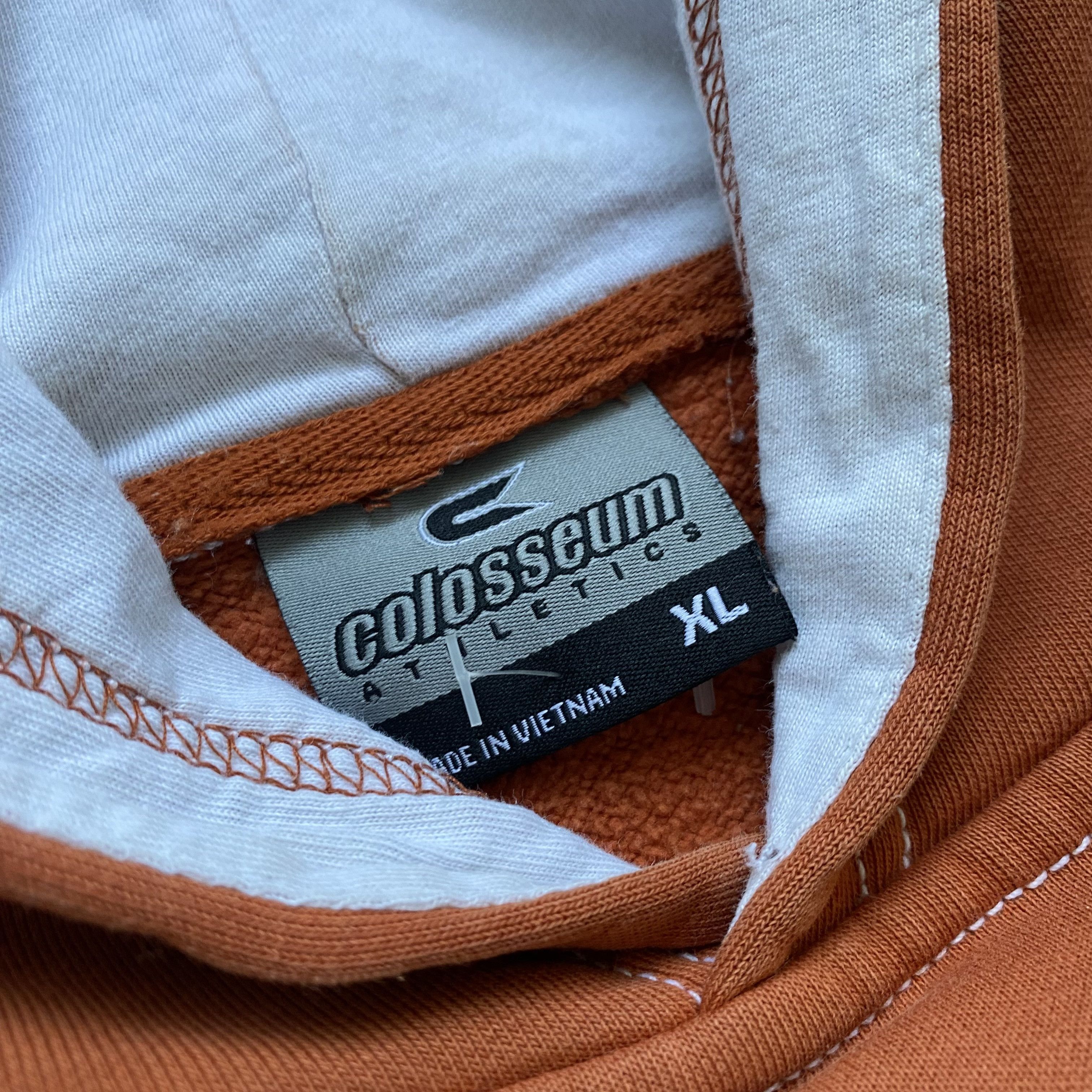 Hanes Vintage NCAA Texas longhorns hoodie center logo Size US XL / EU 56 / 4 - 8 Thumbnail
