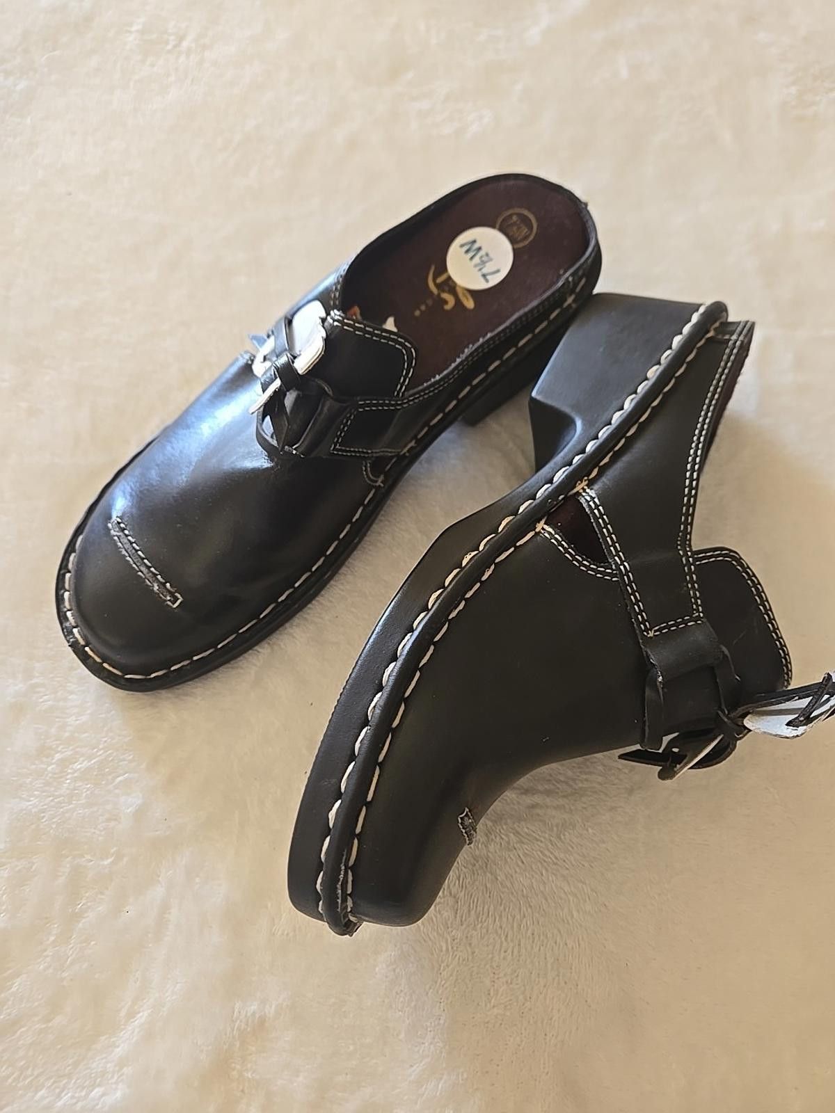 Other Women's Life Stride Slip On Clogs Size 7.5 W Brown Brand New Size US 7.5 / IT 37.5 - 3 Thumbnail