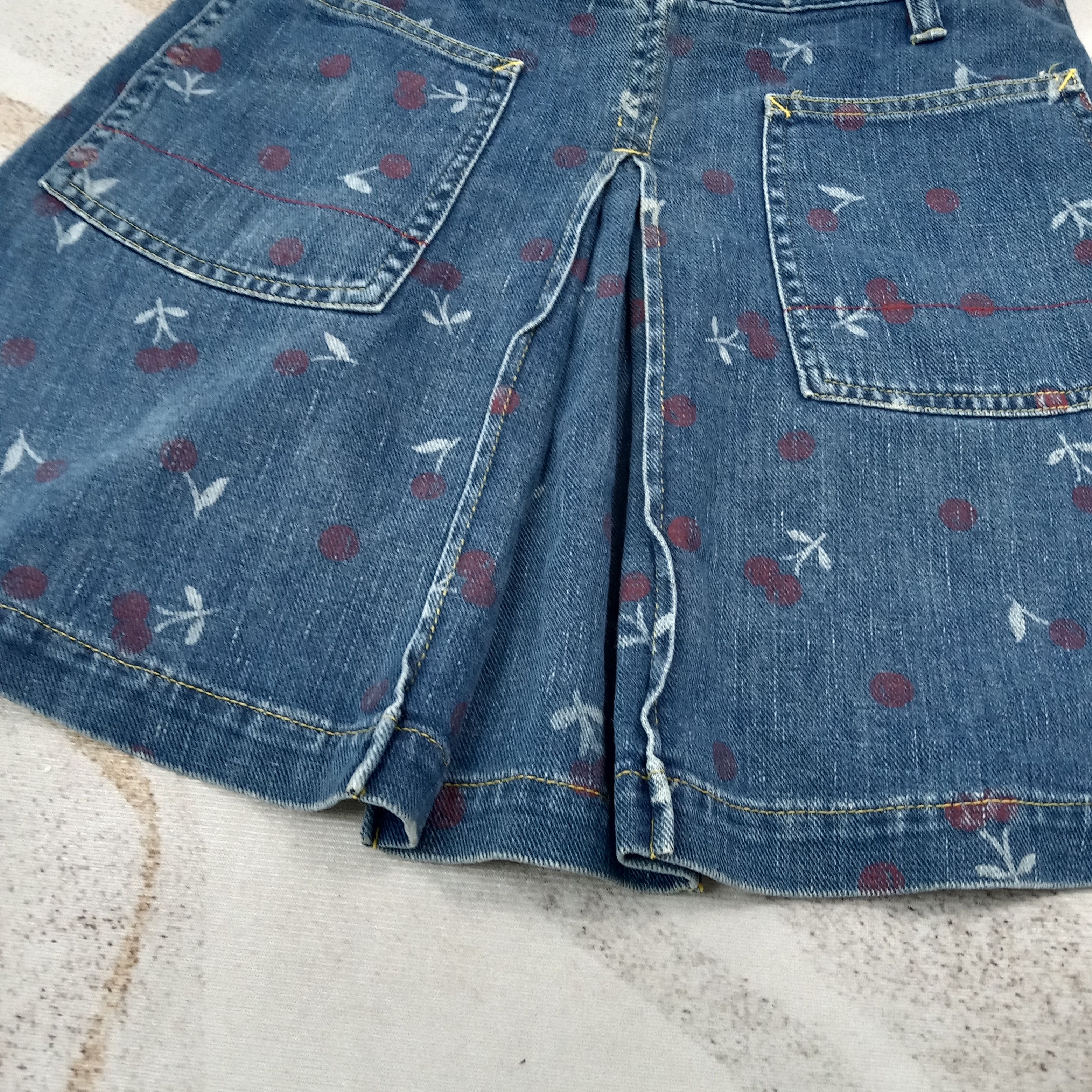 Hysteric Glamour Hysteric Glamour Denim Mini Skirts C265N12 Size 24" / US 00 / IT 34 - 4 Thumbnail