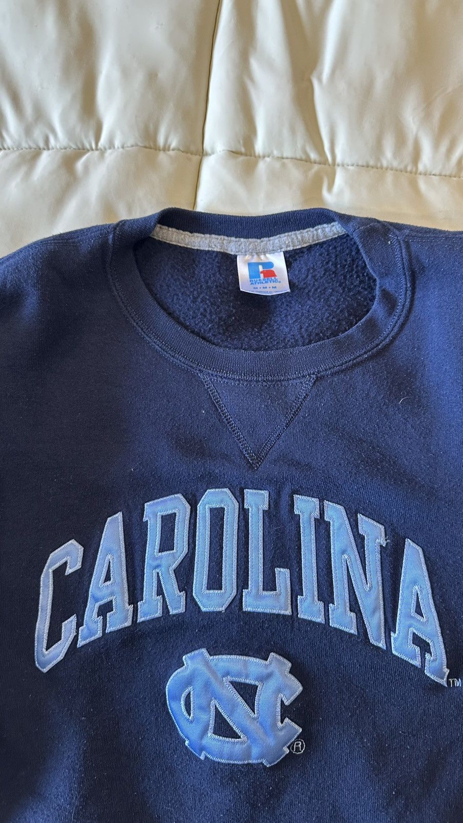 Russell Athletic Vintage Russell UNC North Carolina crewneck Size US M / EU 48-50 / 2 - 2 Thumbnail