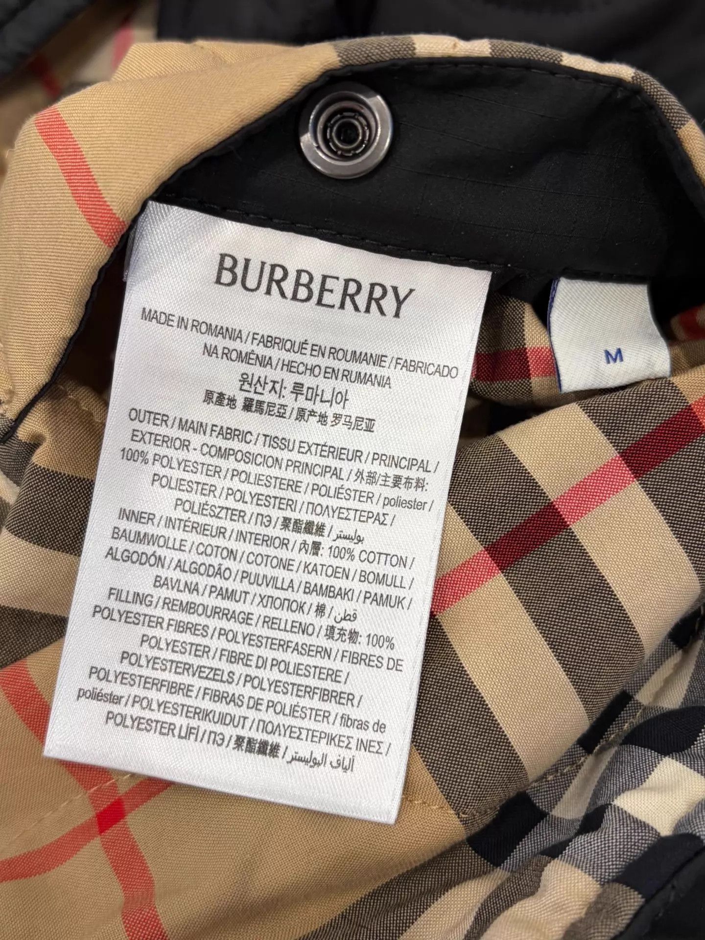 Burberry Burberry new double-faced black cotton coat M Size US M / EU 48-50 / 2 - 4 Thumbnail