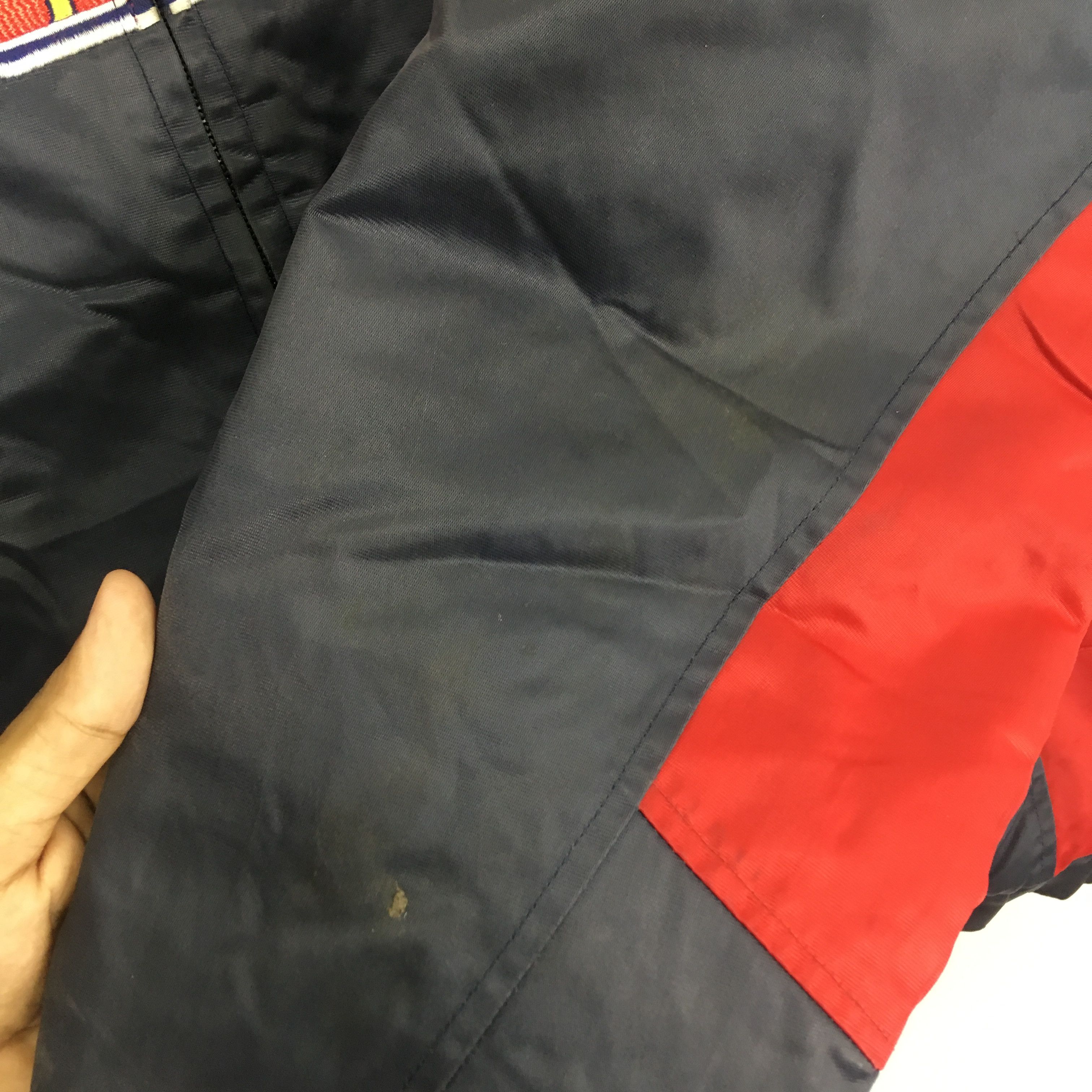MLB Vintage 90's Atlanta Braves MLB Bomber Jacket Size US L / EU 52-54 / 3 - 8 Thumbnail