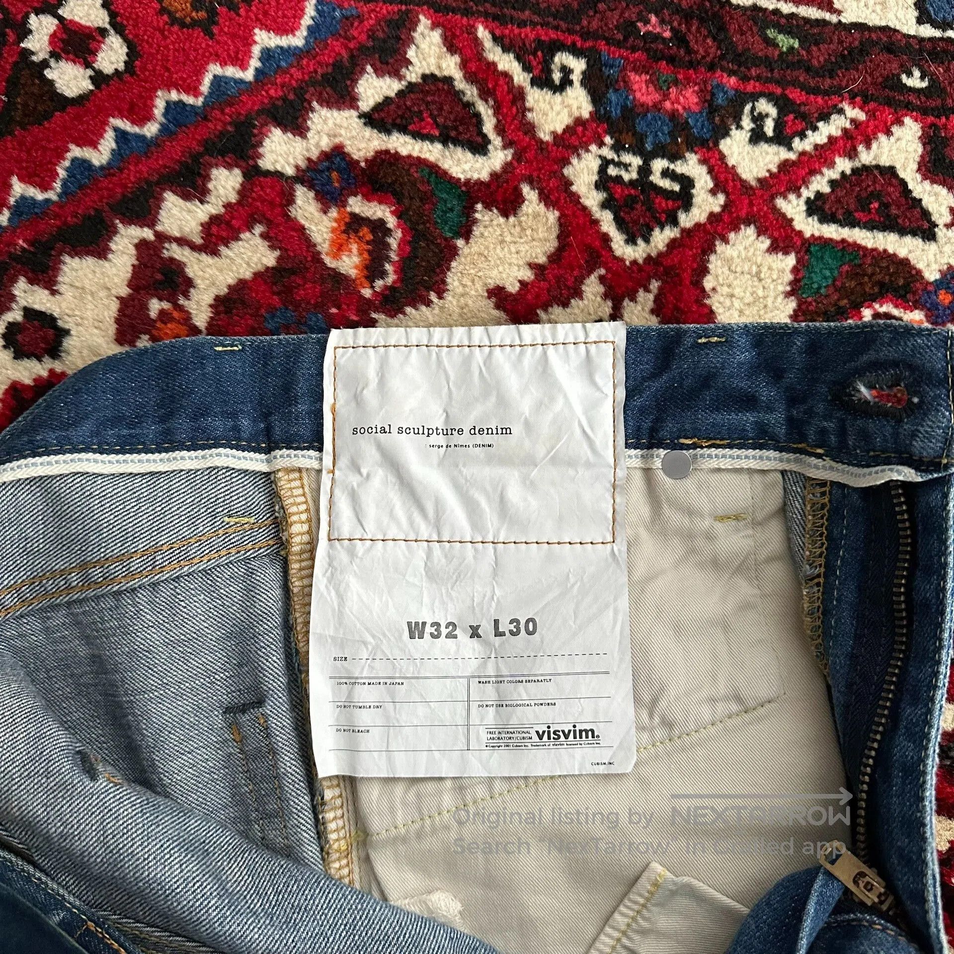 Visvim visvim Social Sculpture Denim Jeans. Size US 32 / EU 48 - 6 Thumbnail