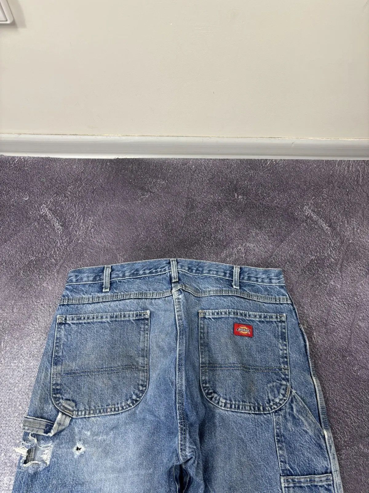 Dickies × Vintage Vintage Dickies Faded Blue American Hype Baggy Jeans Size US 36 / EU 52 - 4 Thumbnail