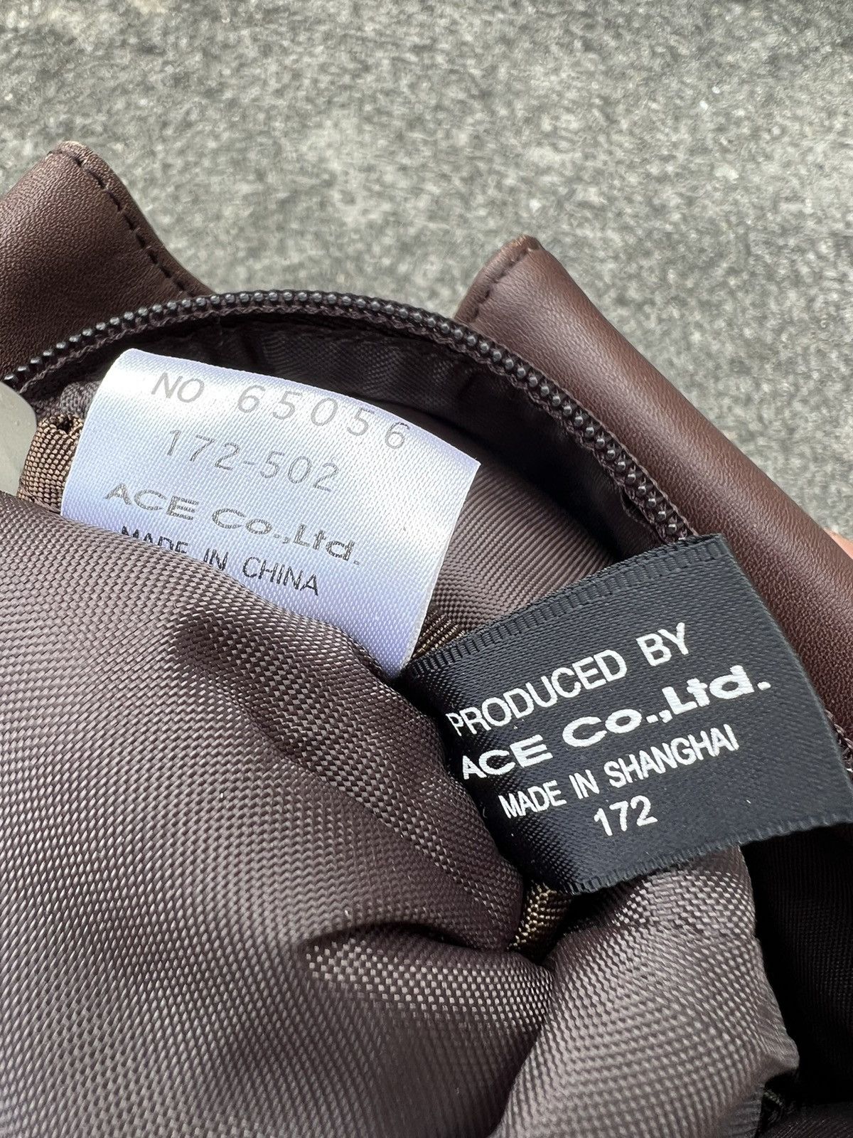 Leather VTG RONSON L.V.ARONSON Patina Brown Leather Mini Pouch Bag Size ONE SIZE - 19 Thumbnail