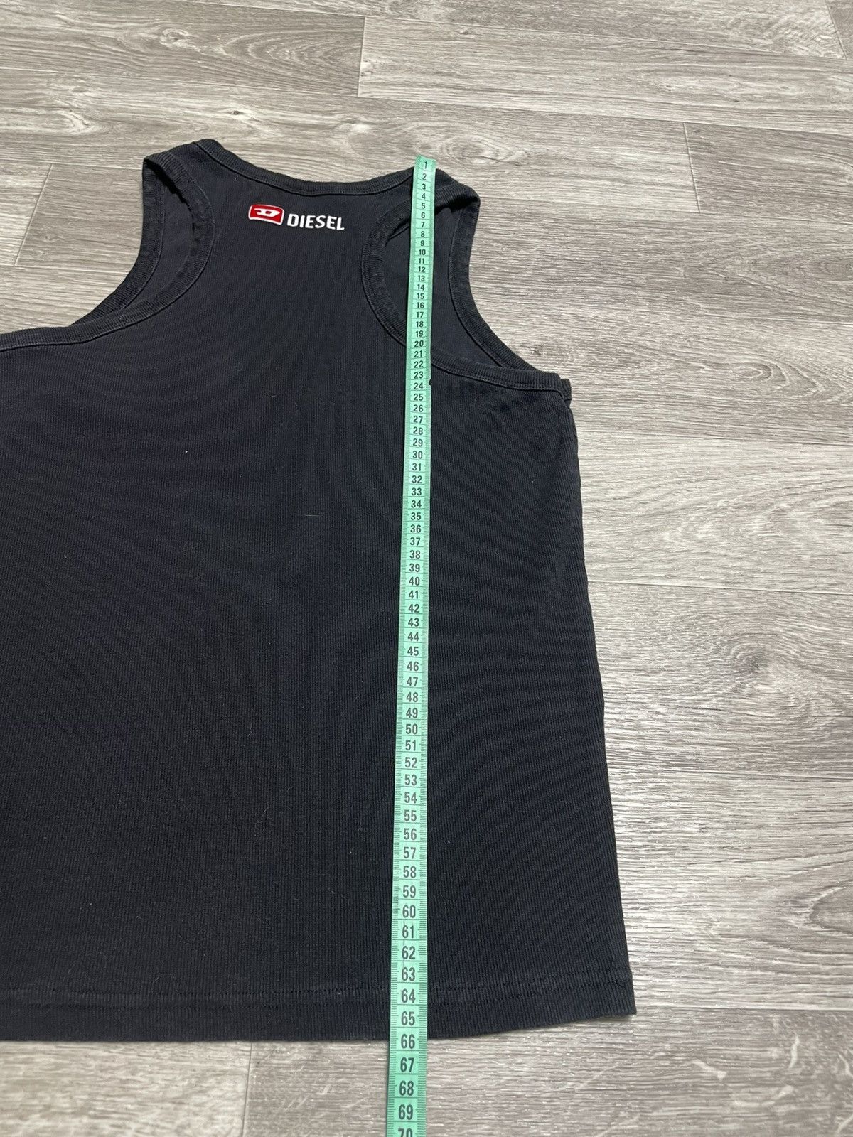 Diesel Vintage Diesel Black Sleeveless Tank Top Y2K Size US M / EU 48-50 / 2 - 13 Thumbnail