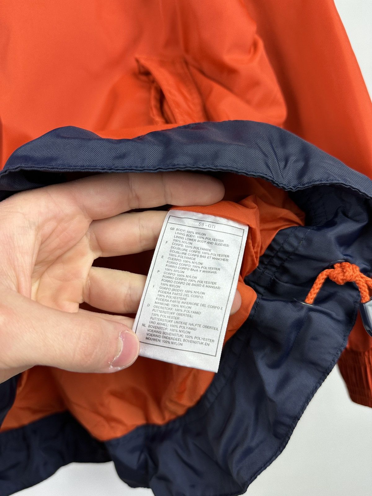 Nike × Vintage 🍊Vintage 90’s Nike Nylon Big Logo Baggy Anorak Jacket Y2K Size US S / EU 44-46 / 1 - 20 Thumbnail