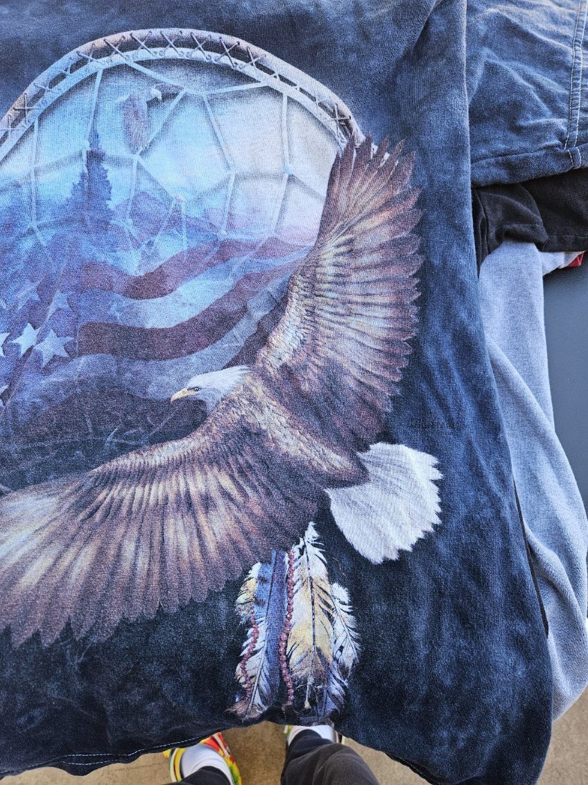 Gildan Vintage Native American Tie Dye Gildan Tee Size US L / EU 52-54 / 3 - 2 Thumbnail