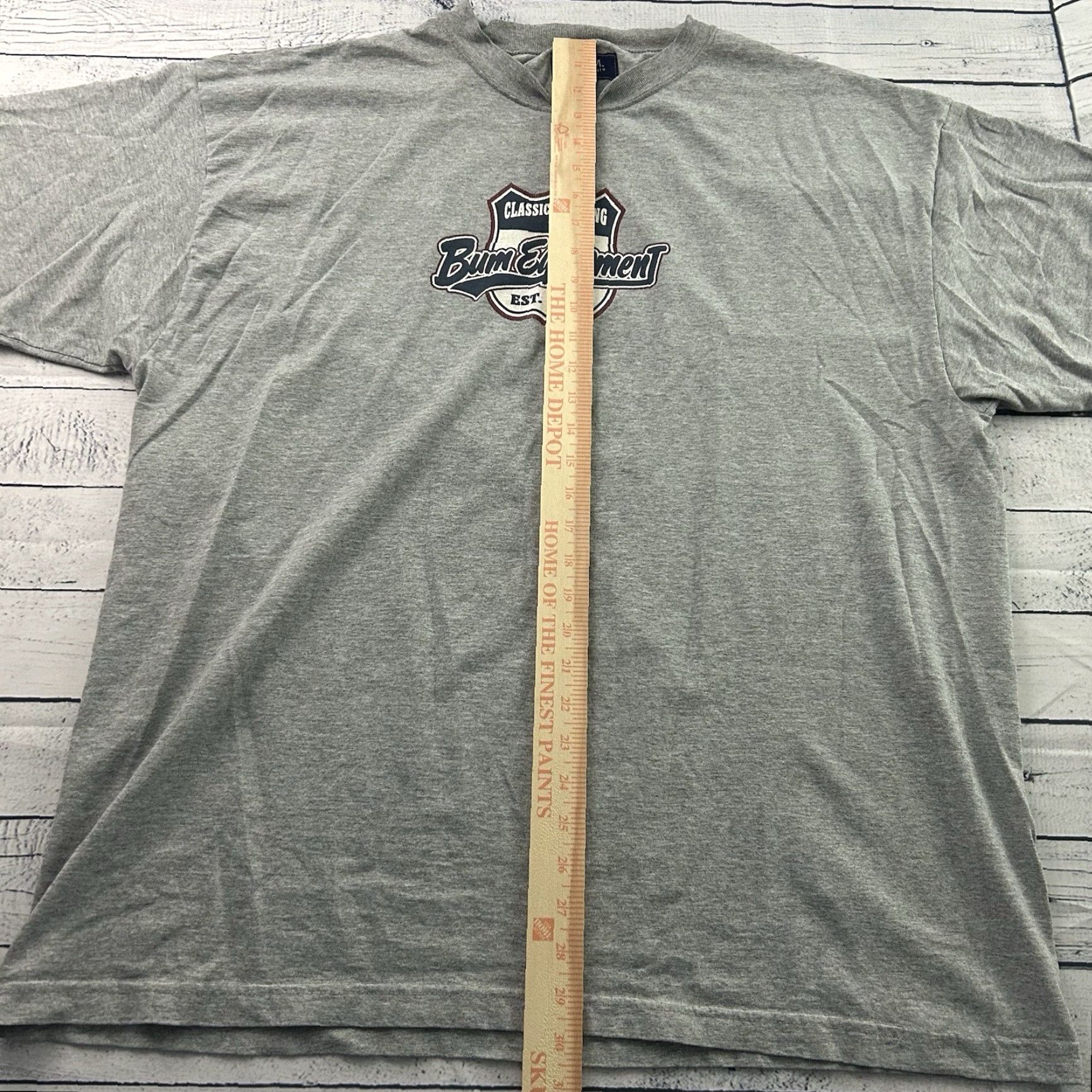 Vintage VINTAGE B.U.M. Equipment Short Sleeve Shirt Men's XL Gray Size US XL / EU 56 / 4 - 3 Thumbnail