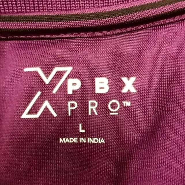 Vintage XPBX Pro Polo Shirt Mens Large Pink Black Striped Short Sleeve Golf Rugby Size US L / EU 52-54 / 3 - 3 Thumbnail