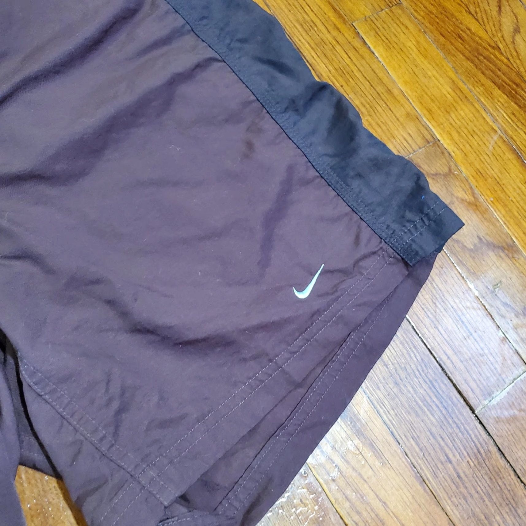 Nike Nike Shorts Mens 34 Brown Gray VB Boardshorts Athletic Two-Tone Quick Dry Hybrid Board Shorts Mens Brown Colorblock Surfing 90s? Size US 36 / EU 52 - 3 Thumbnail