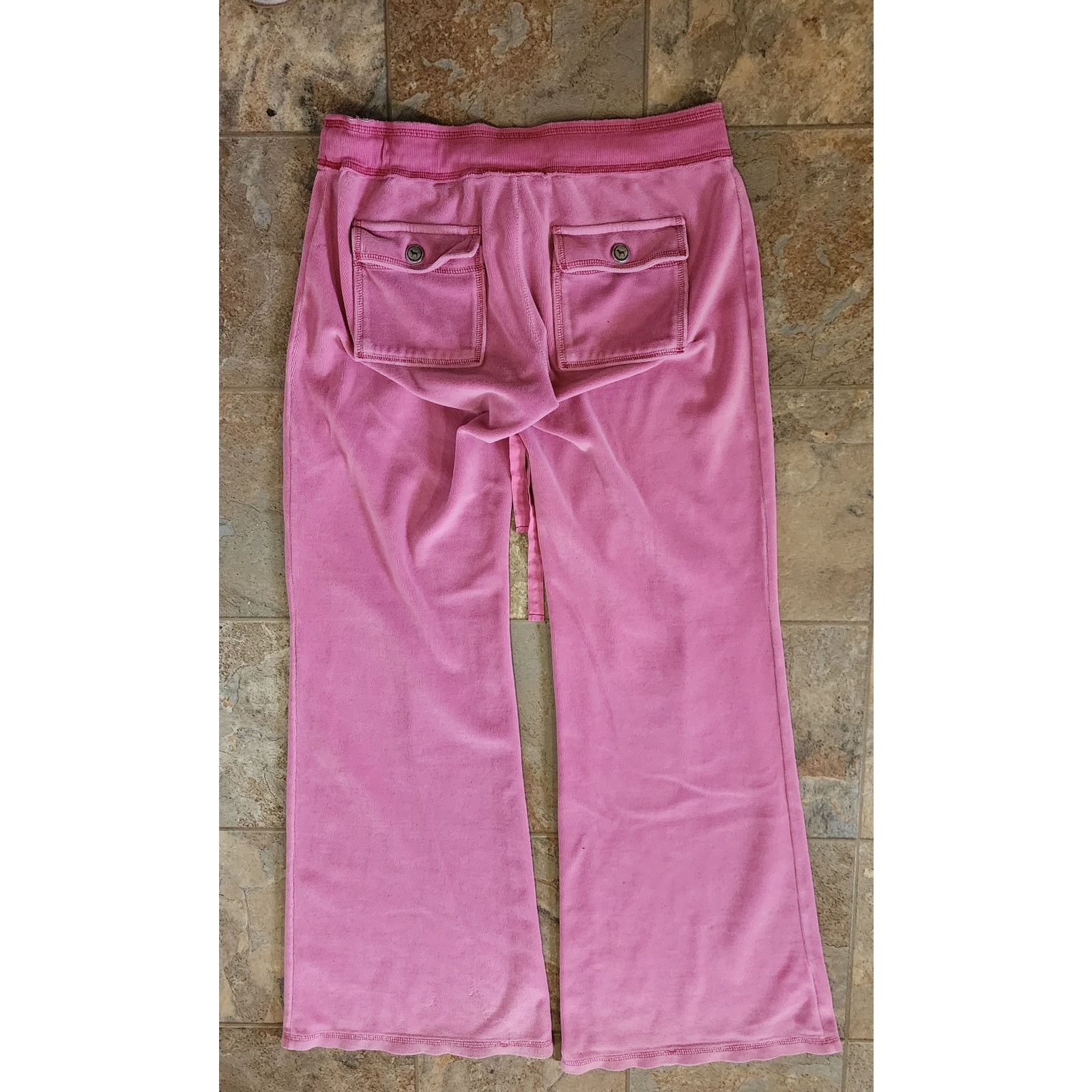 Victoria's Secret Vintage Victoria’s Secret PINK Fleece Heritage Sweatpants XS Size 26" / US 2 / IT 38 - 2 Thumbnail