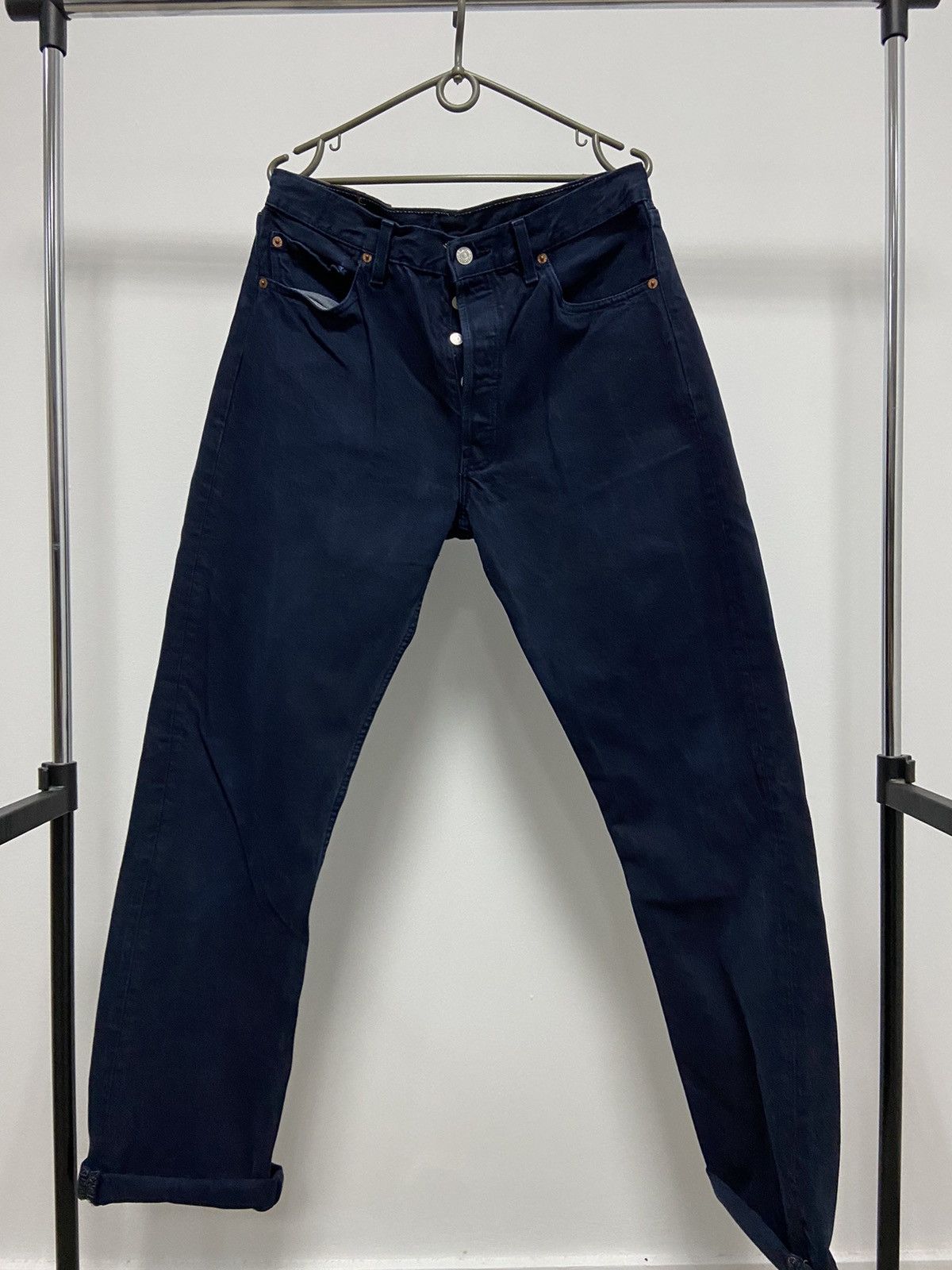 Levi's Levis 501 Vintage jeans Pants Selvedge Y2K Casuals Size US 34 / EU 50 - 2 Thumbnail