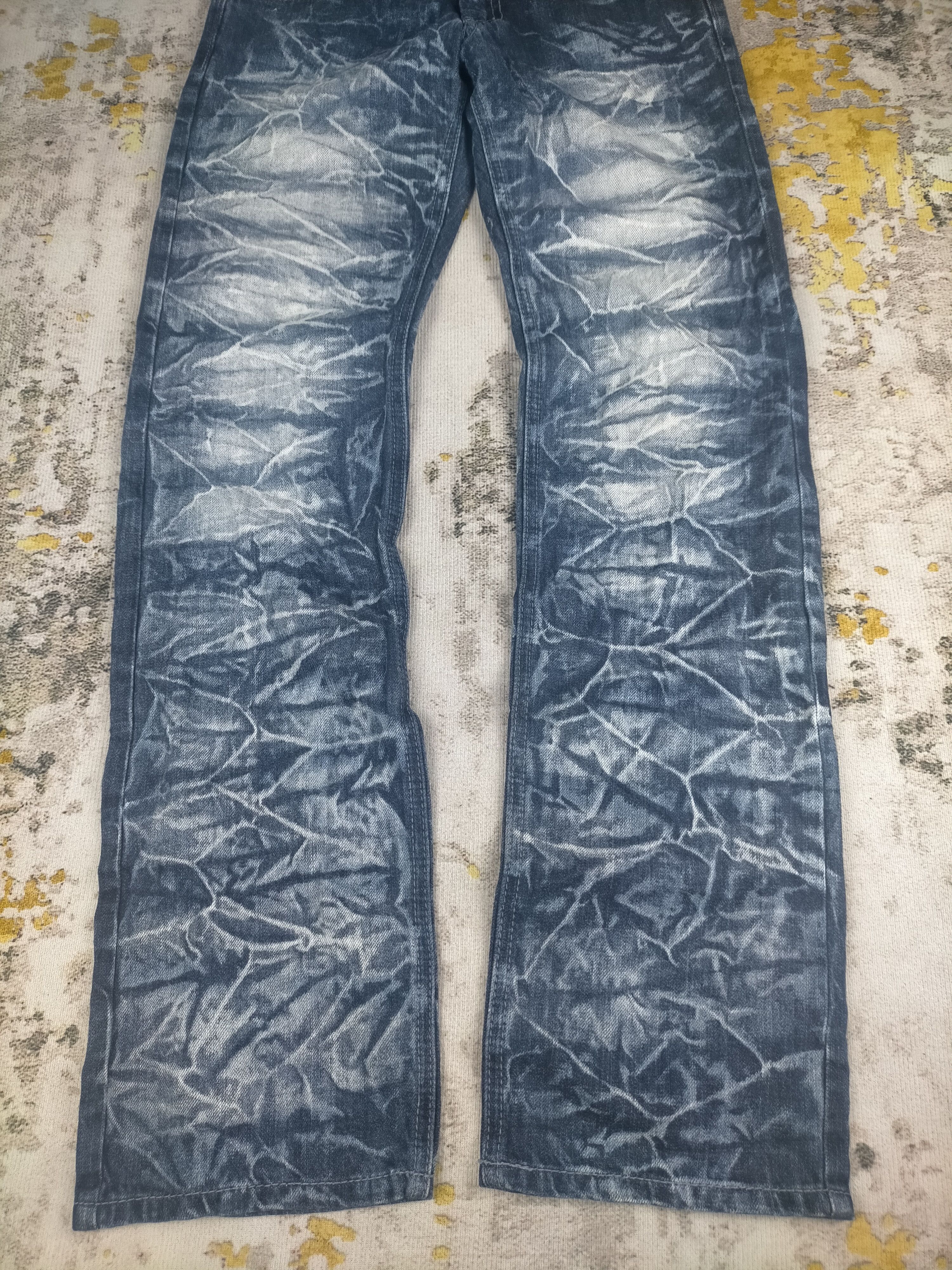14th Addiction 🔥 Rare Rad Custom Punk Washed Insane Jeans Size US 27 - 4 Thumbnail