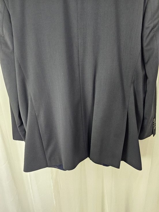 Jack Victor Jack Victor New York CT Black 3Sixty5 Superfine Wool Blazer Size 46R - 8 Thumbnail