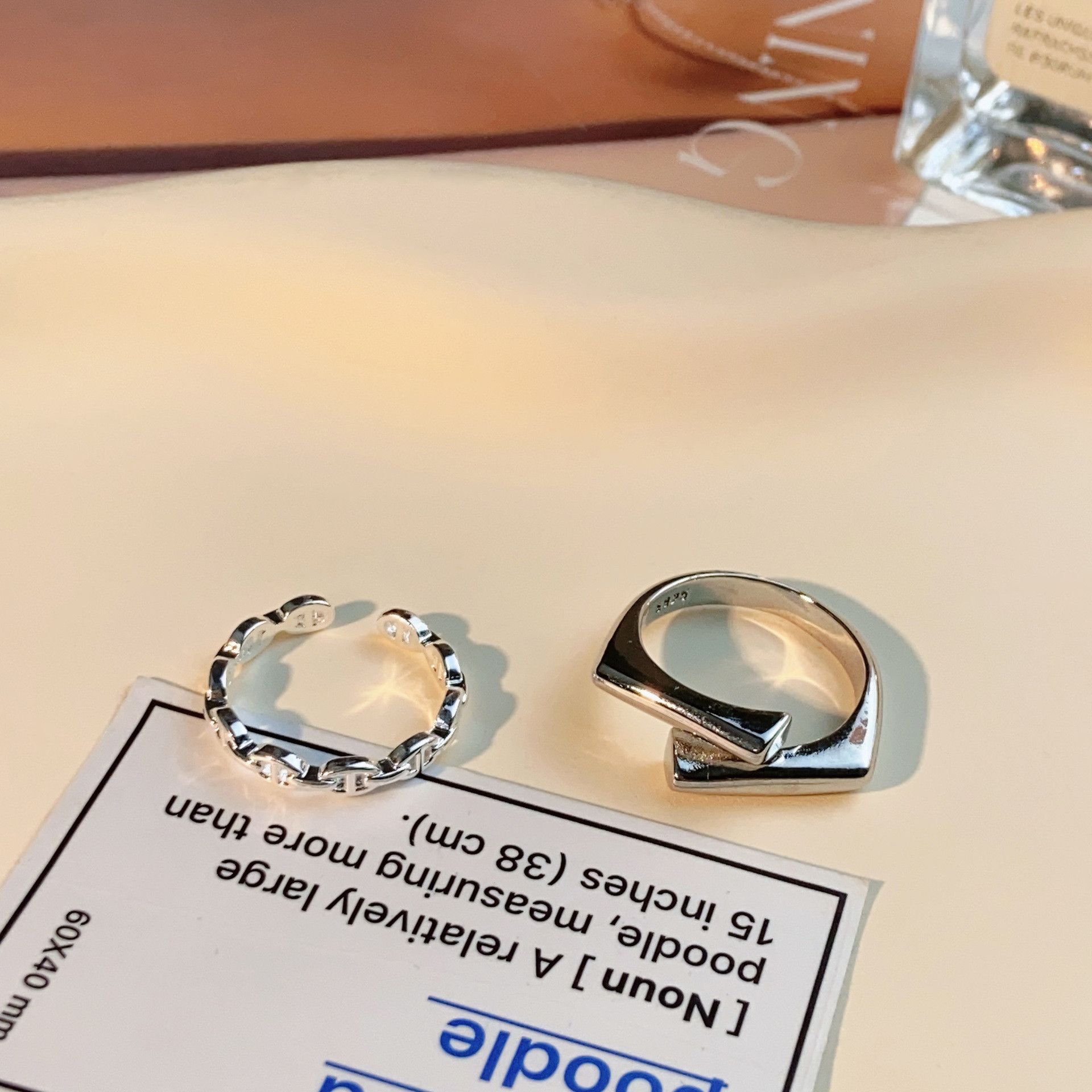 Jewelry Future Jewelry Rings Open Size Chrome Ring (Size 7-13) Size ONE SIZE - 3 Thumbnail