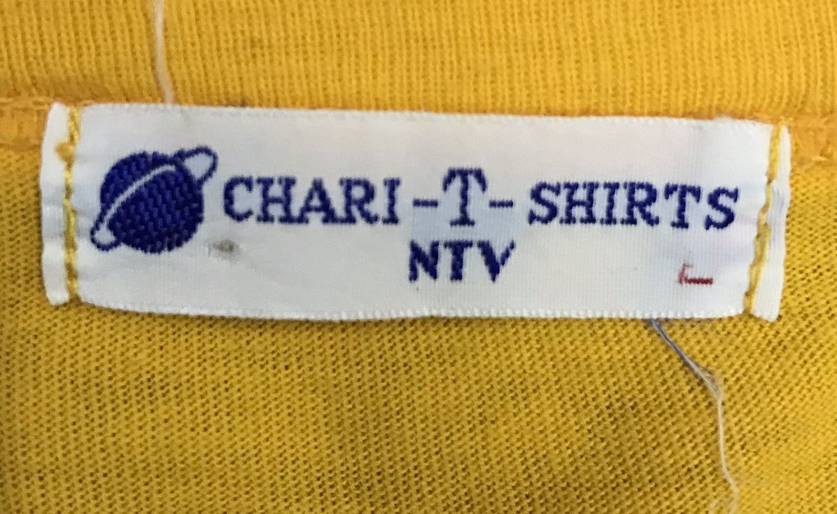 Japanese Brand × Vintage Vintage Chari-T-Shirt NTV Your Dream Is Our Dream Shirt Size US M / EU 48-50 / 2 - 7 Thumbnail