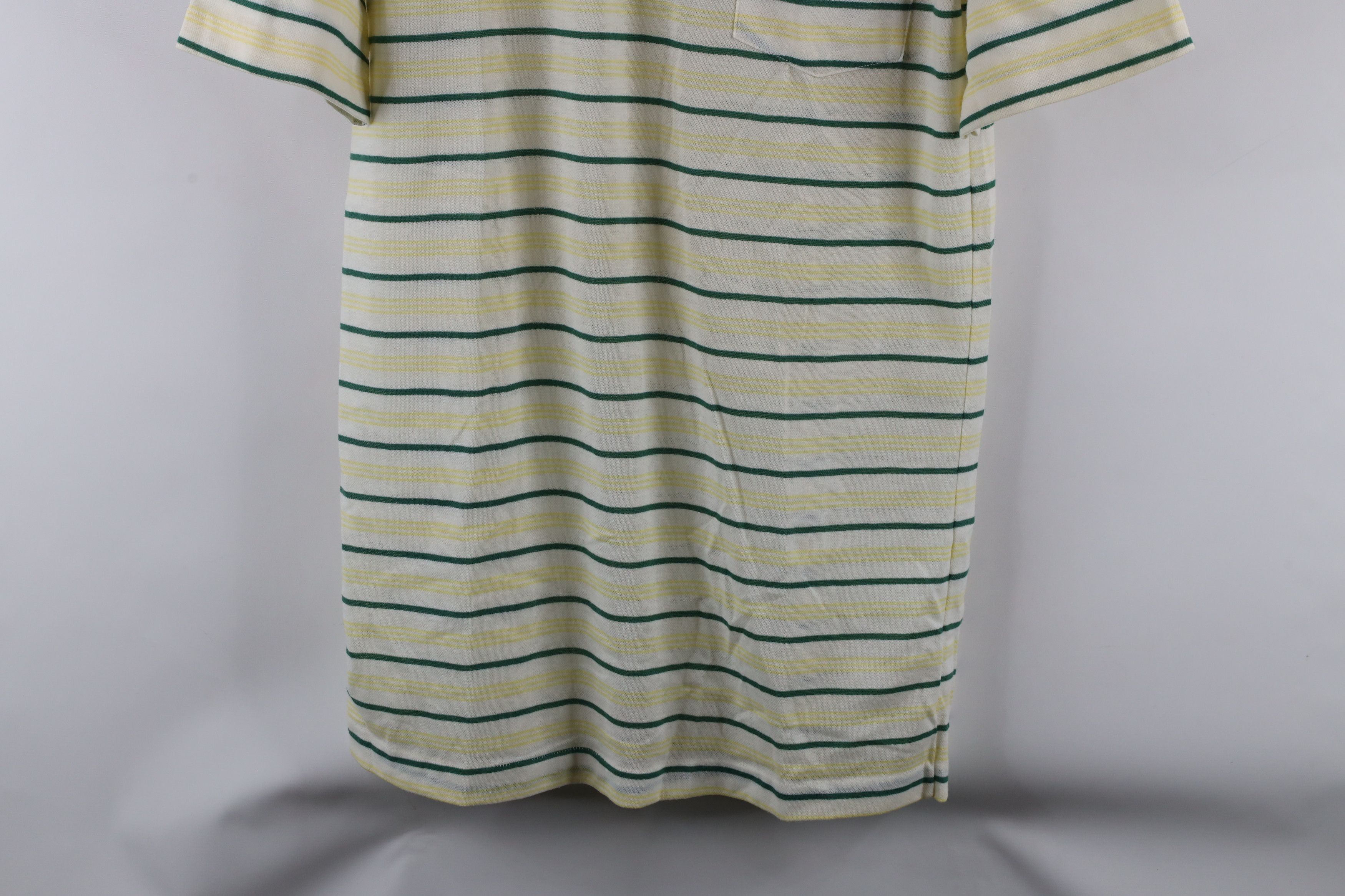 Vintage Vintage 70s Streetwear Striped Knit Collared Polo Shirt USA Size US M / EU 48-50 / 2 - 3 Thumbnail