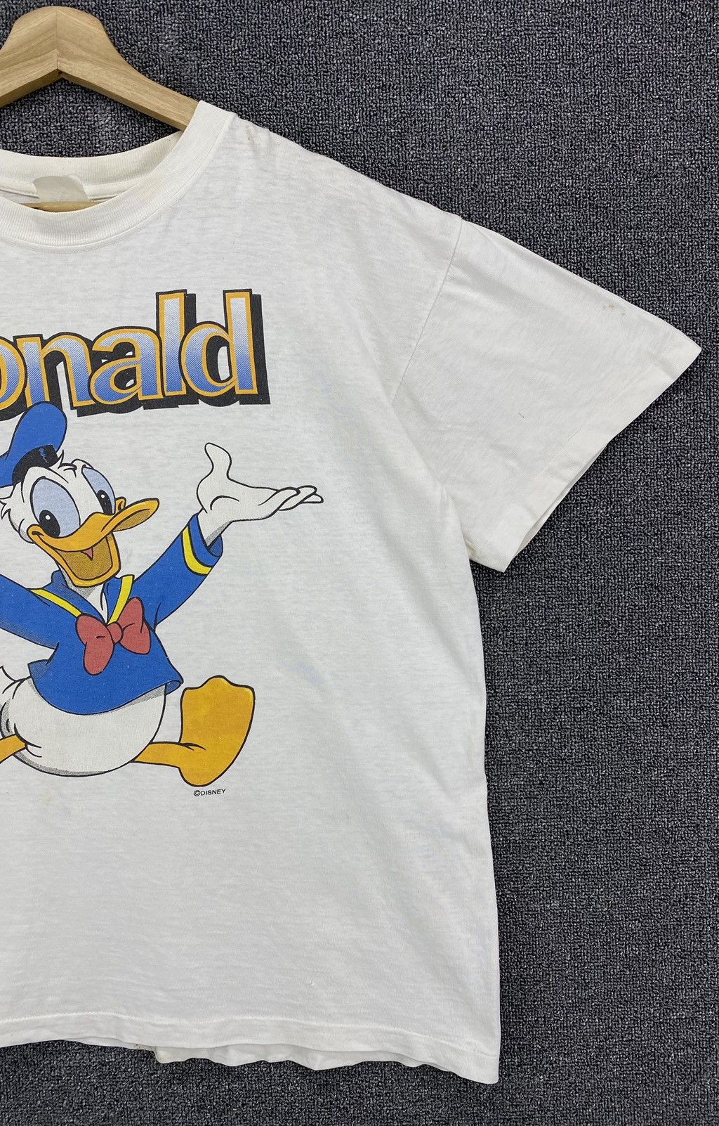 Vintage Vintage Donald Duck Big Printed Tees T Shirts Size US L / EU 52-54 / 3 - 4 Thumbnail