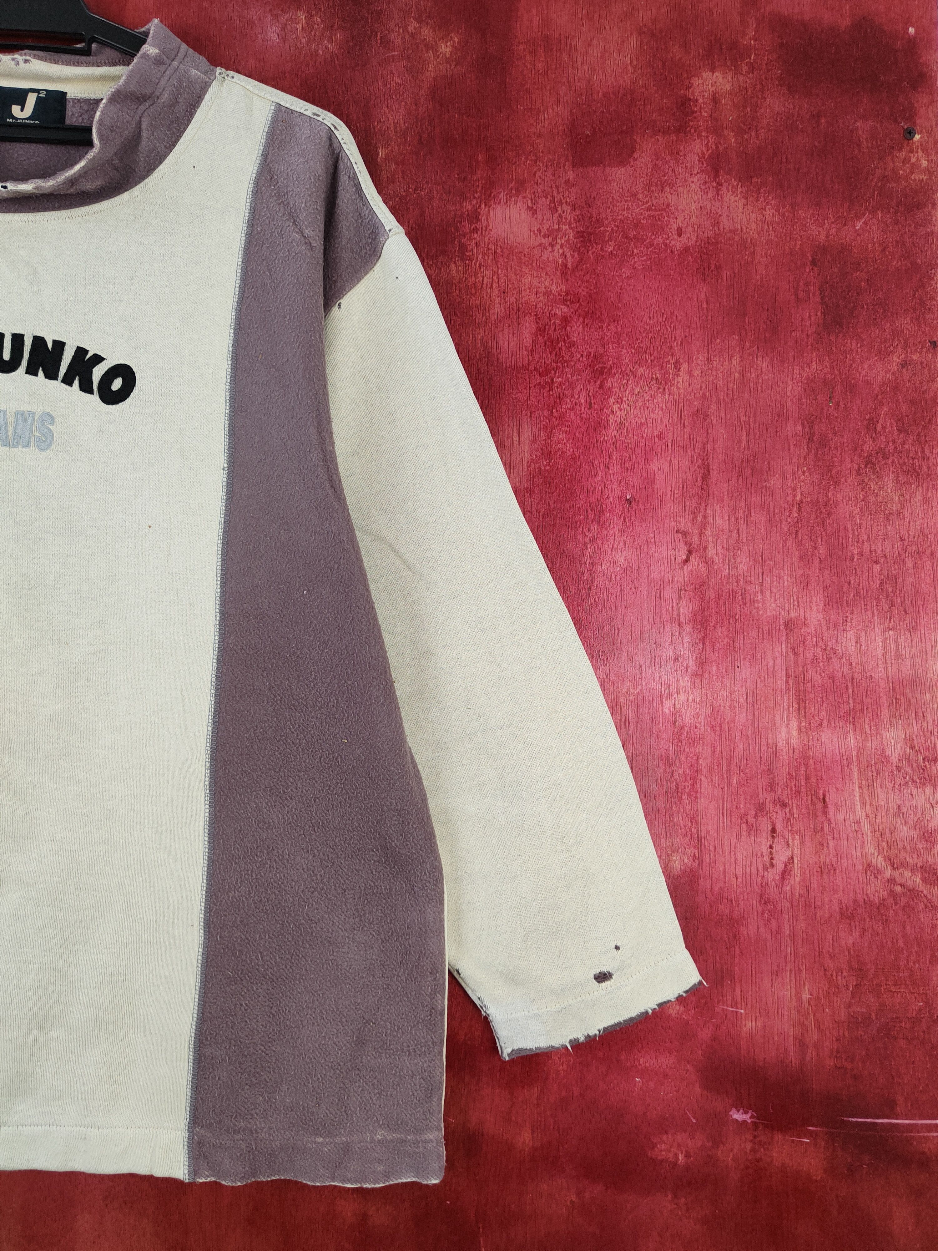 Mr. Junko Mr.Junko ripped vintage Faded Sweatshirts #S2132 Size US L / EU 52-54 / 3 - 7 Thumbnail