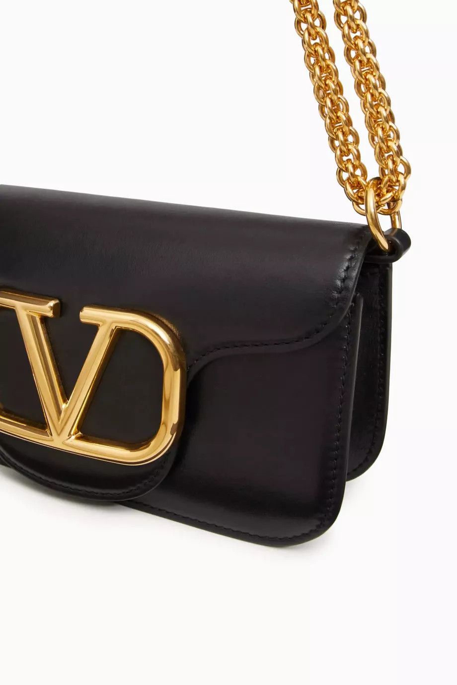 Valentino o1s22i1n0924 Size: OS / Locò Shoulder Bag in Black Size ONE SIZE - 7 Thumbnail