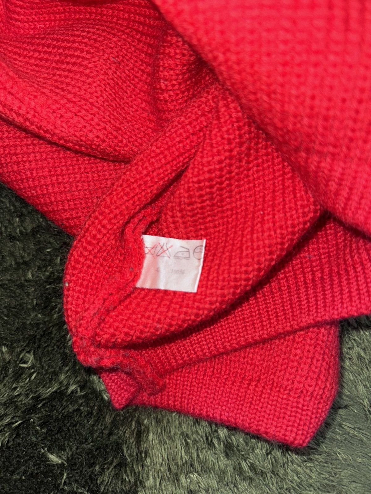 Playboy [S] playboy japan jacquard standard fit knit red Size US S / EU 44-46 / 1 - 5 Thumbnail